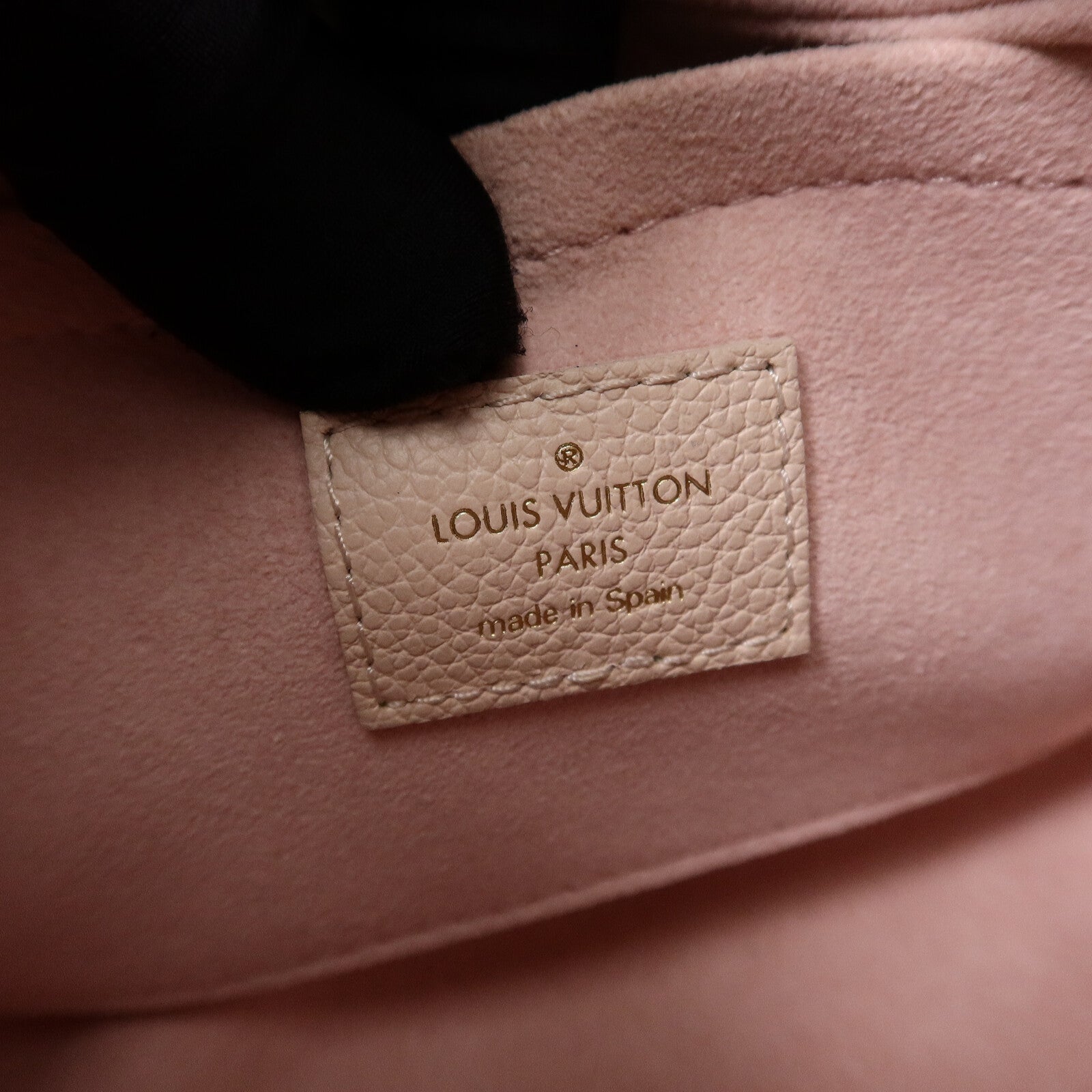 LOUIS VUITTON Monogram Empreinte Bagatelle NM手挽肩背兩用袋