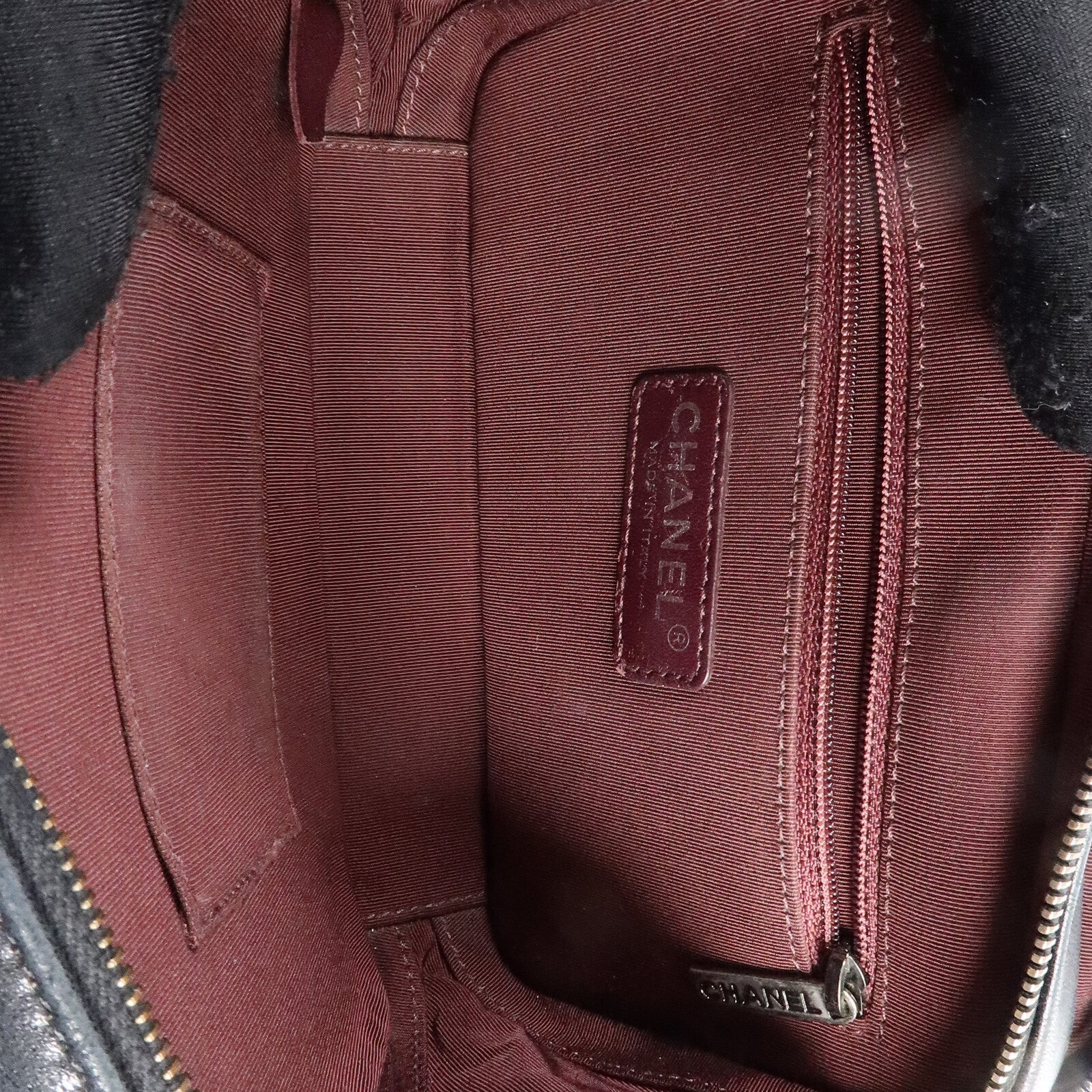 CHANEL 牛皮皮革Shoulder Bag鏈帶肩背袋