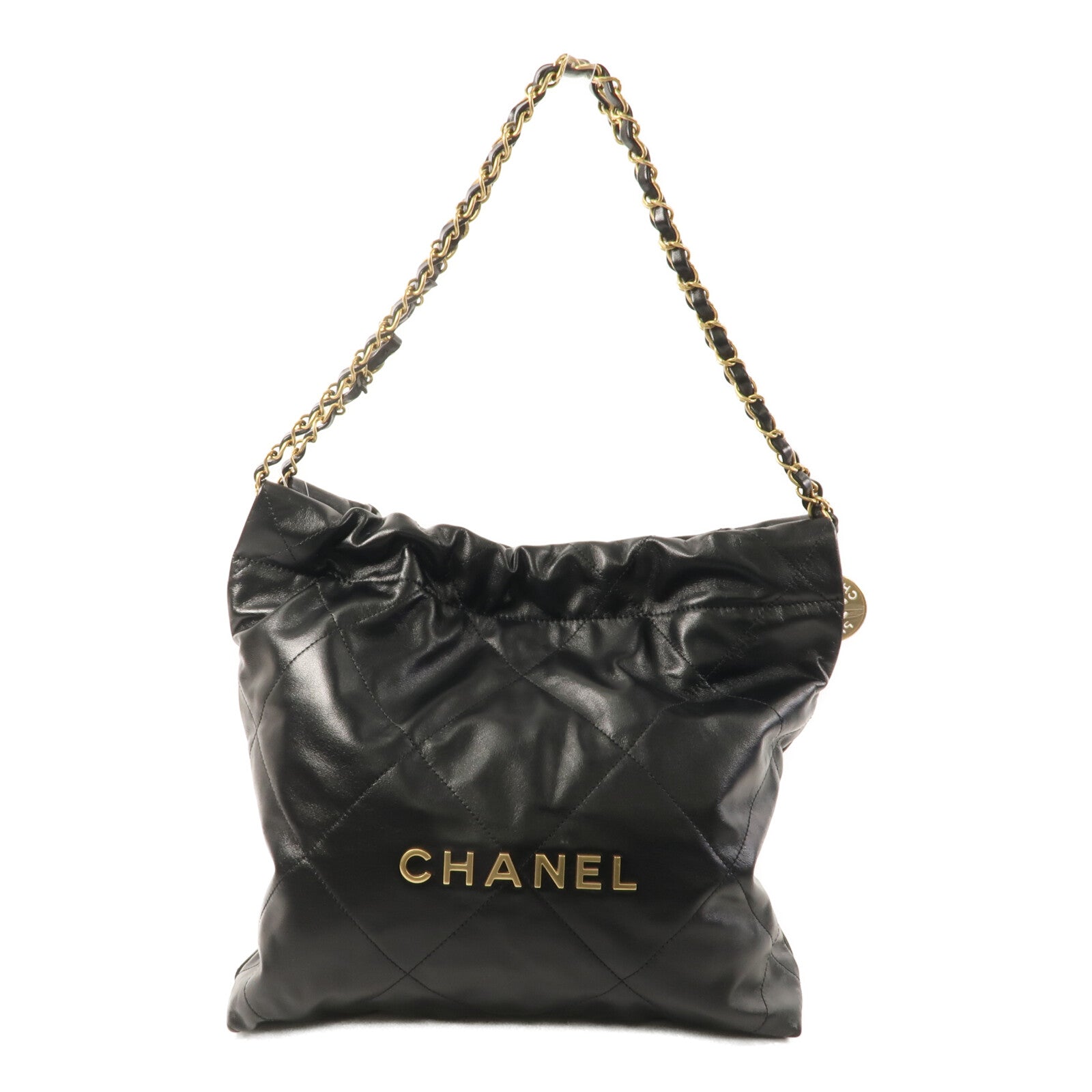 CHANEL 牛皮皮革C22 Small鏈帶肩背袋