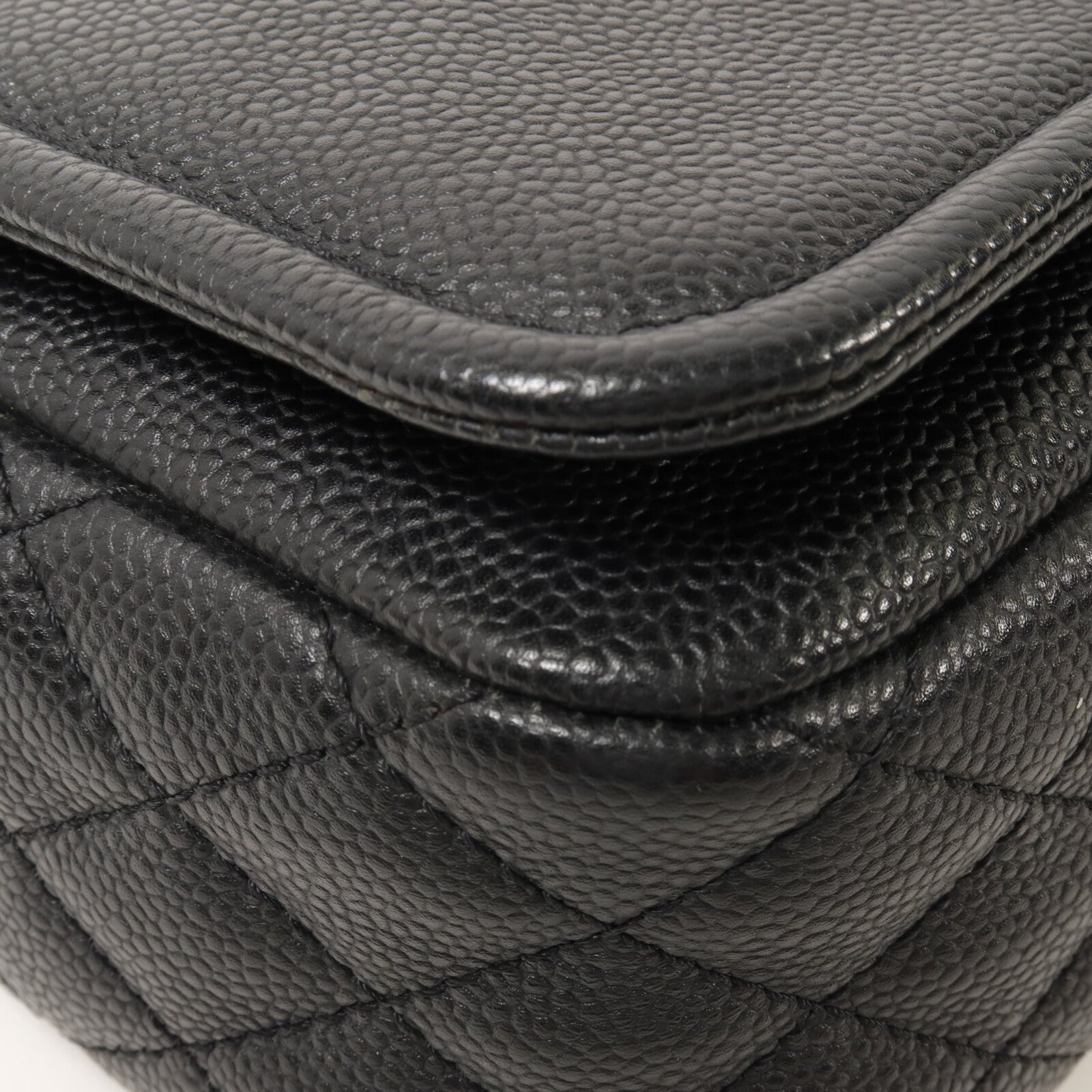 CHANEL 牛皮皮革Chain Shoulder鏈帶肩背袋