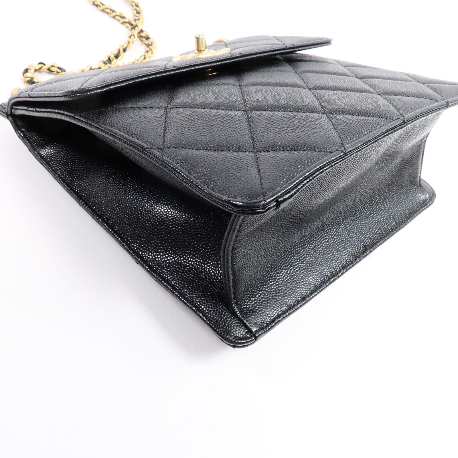 CHANEL 牛皮皮革Chain Backpack背包