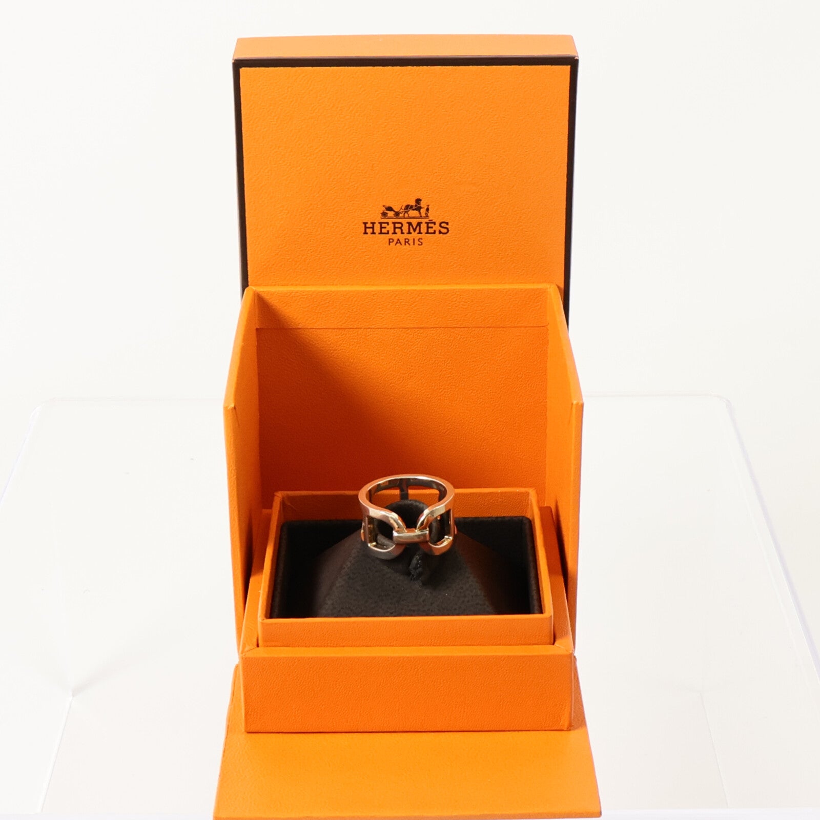 HERMES 925純銀Ever Chaine d'Ancre戒指