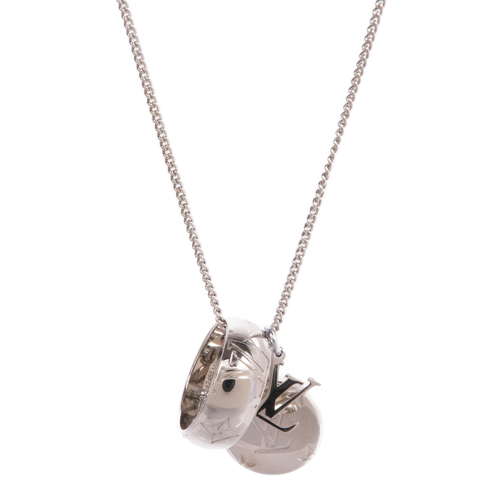 LOUIS VUITTON 金屬Monogram Charms Necklace項鍊