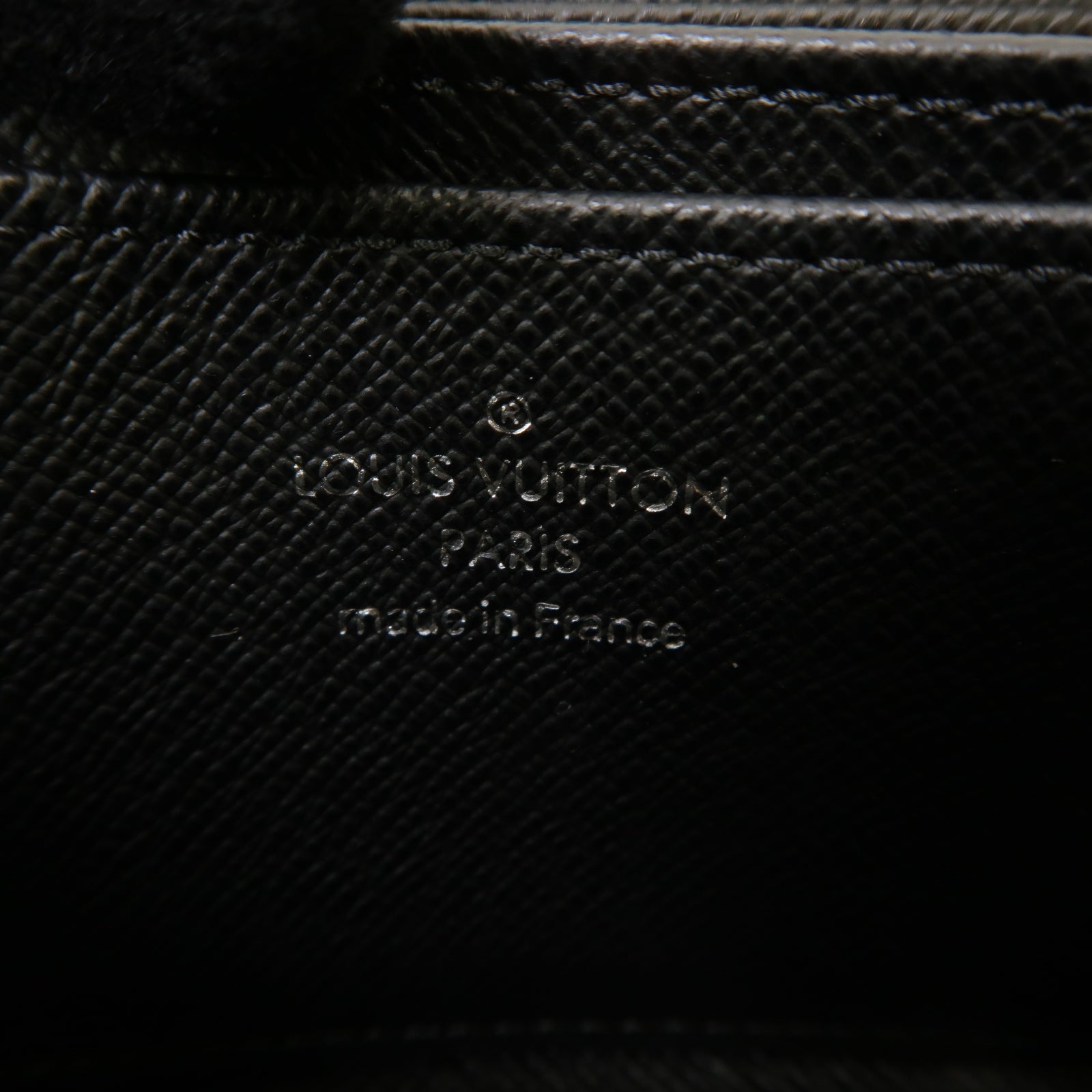LOUIS VUITTON 【清倉大減價】Damier Graphite Card Case银扣卡片套黑色