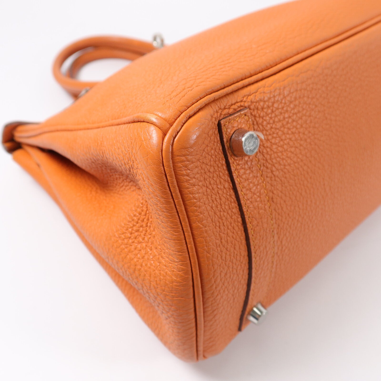 HERMES Togo皮革Birkin 30手挽袋Orange