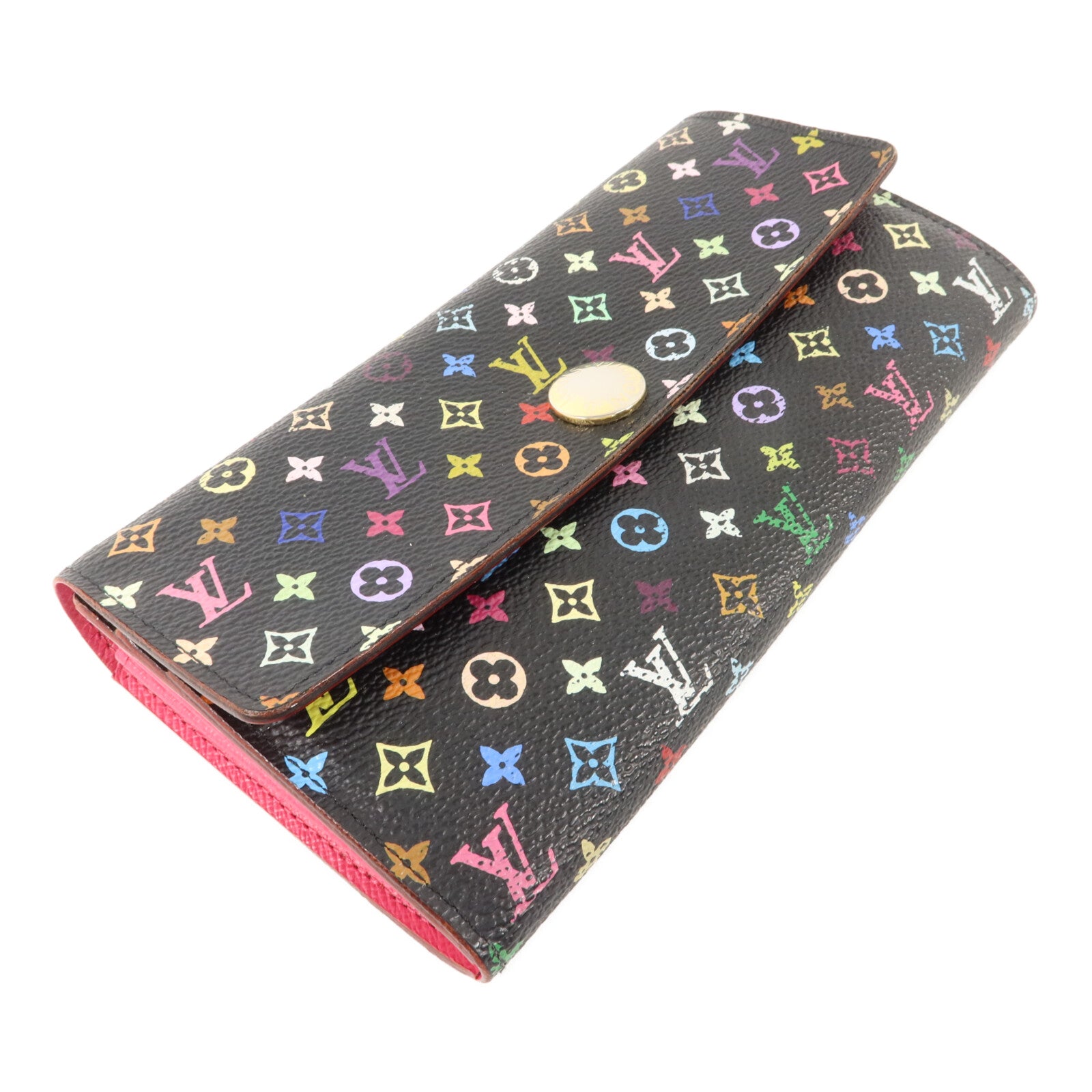 LOUIS VUITTON Monogram Multicolore Sarah Wallet長錢包