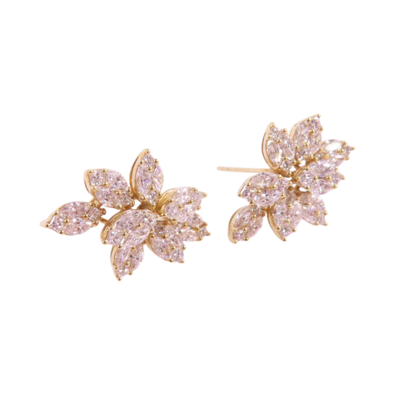 JEWELRY 18K黃金/鑽石Diamond Earrings耳環