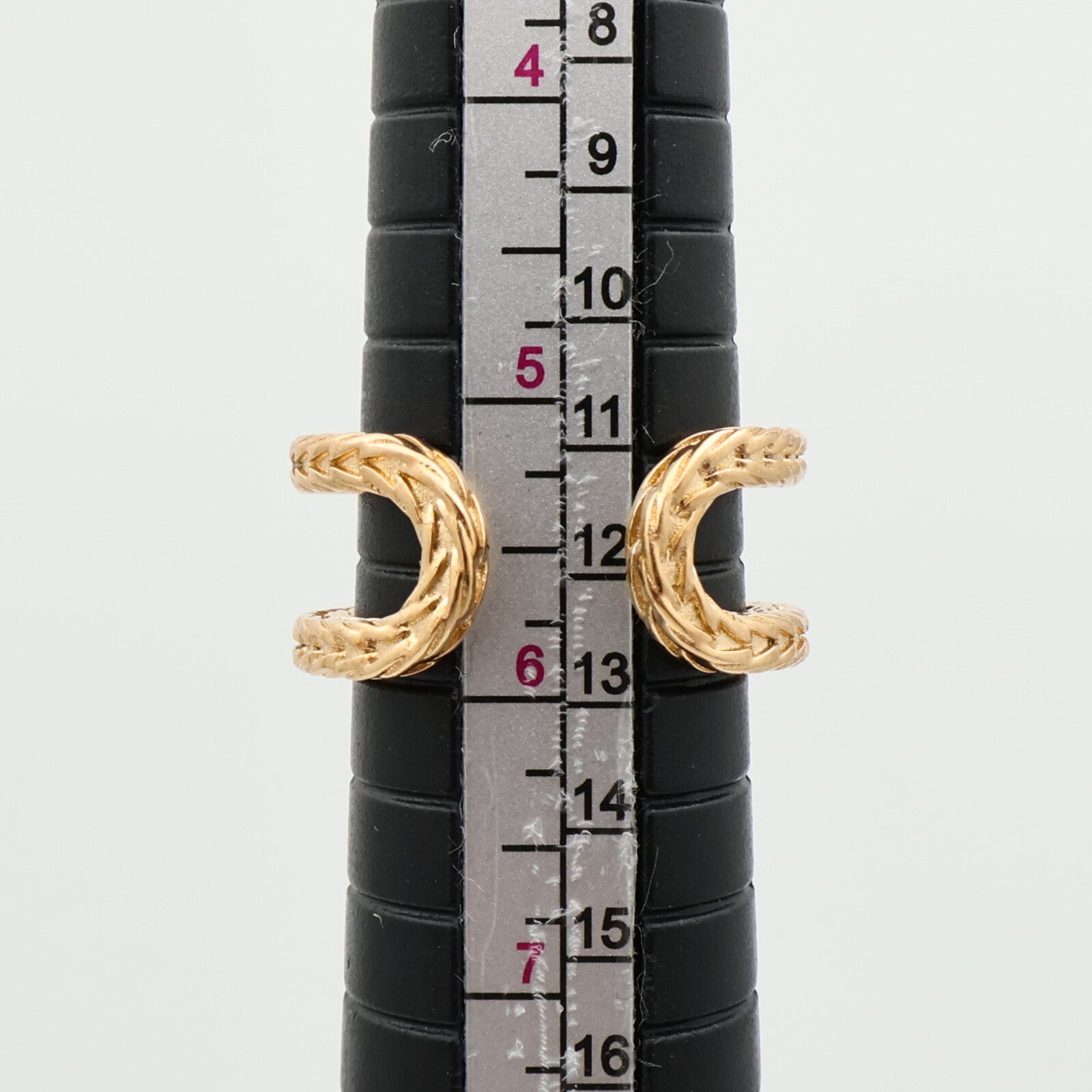 HERMES 18K黃金Chaine d'ancre Danae Ring戒指Hermes#51/US#5.75