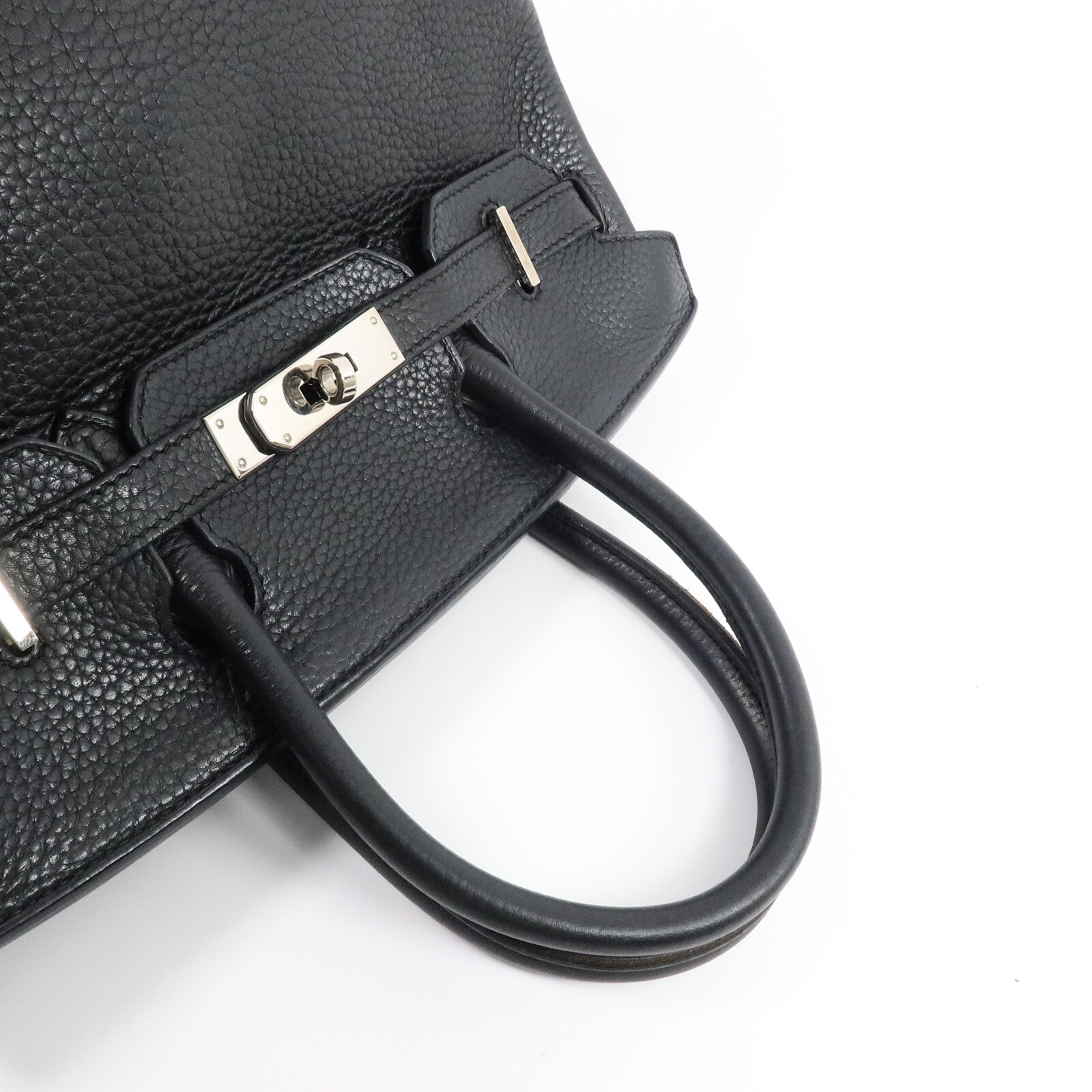 HERMES Togo皮革Birkin 30手挽袋Noir