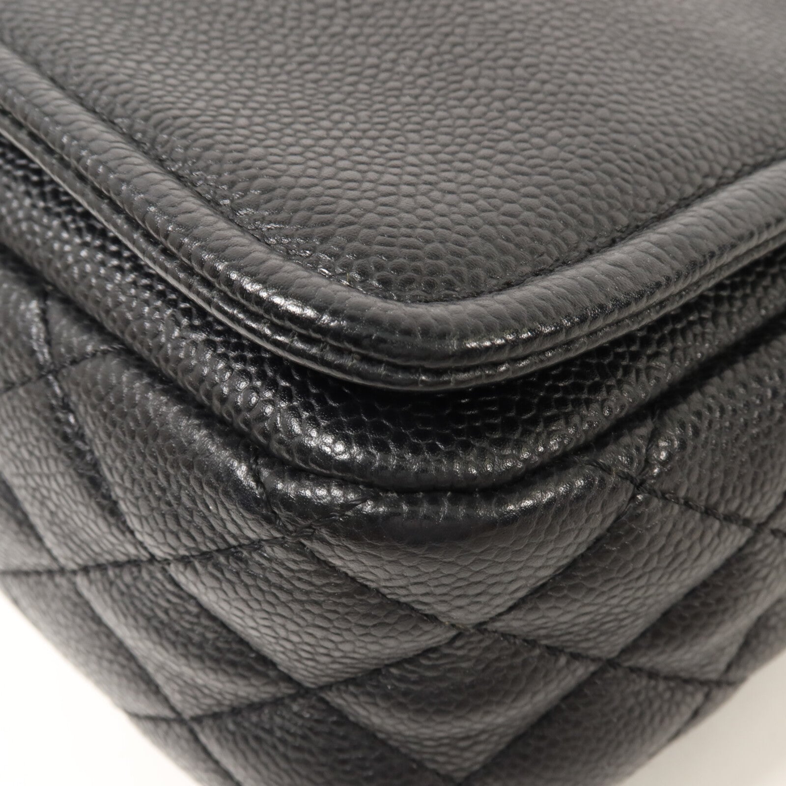 CHANEL 牛皮皮革Chain Shoulder鏈帶肩背袋