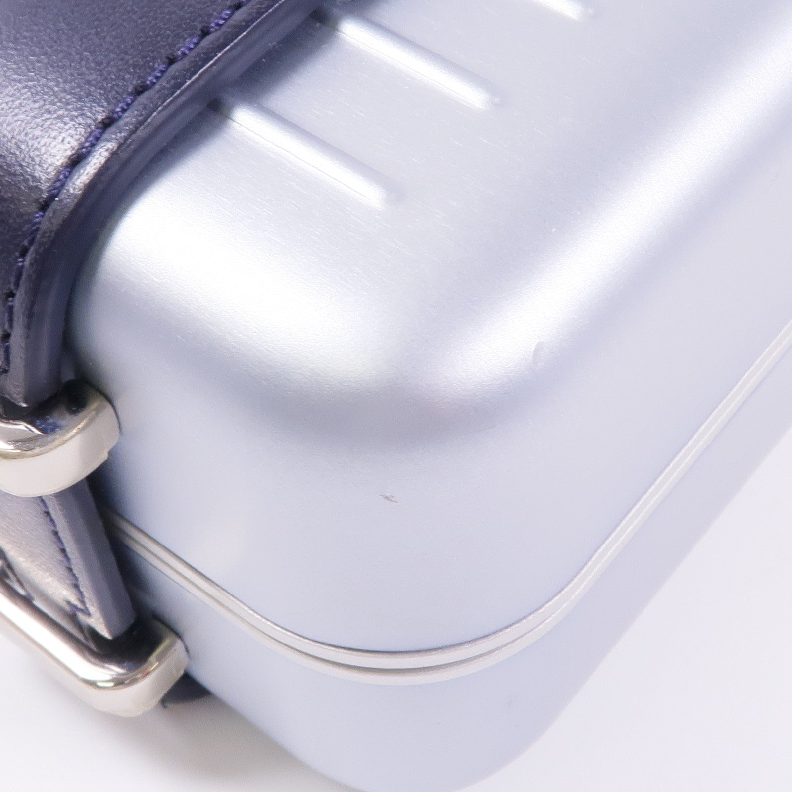 RIMOWA 鋁合金Rimowa x Dior Personal Clutch銀扣肩背袋