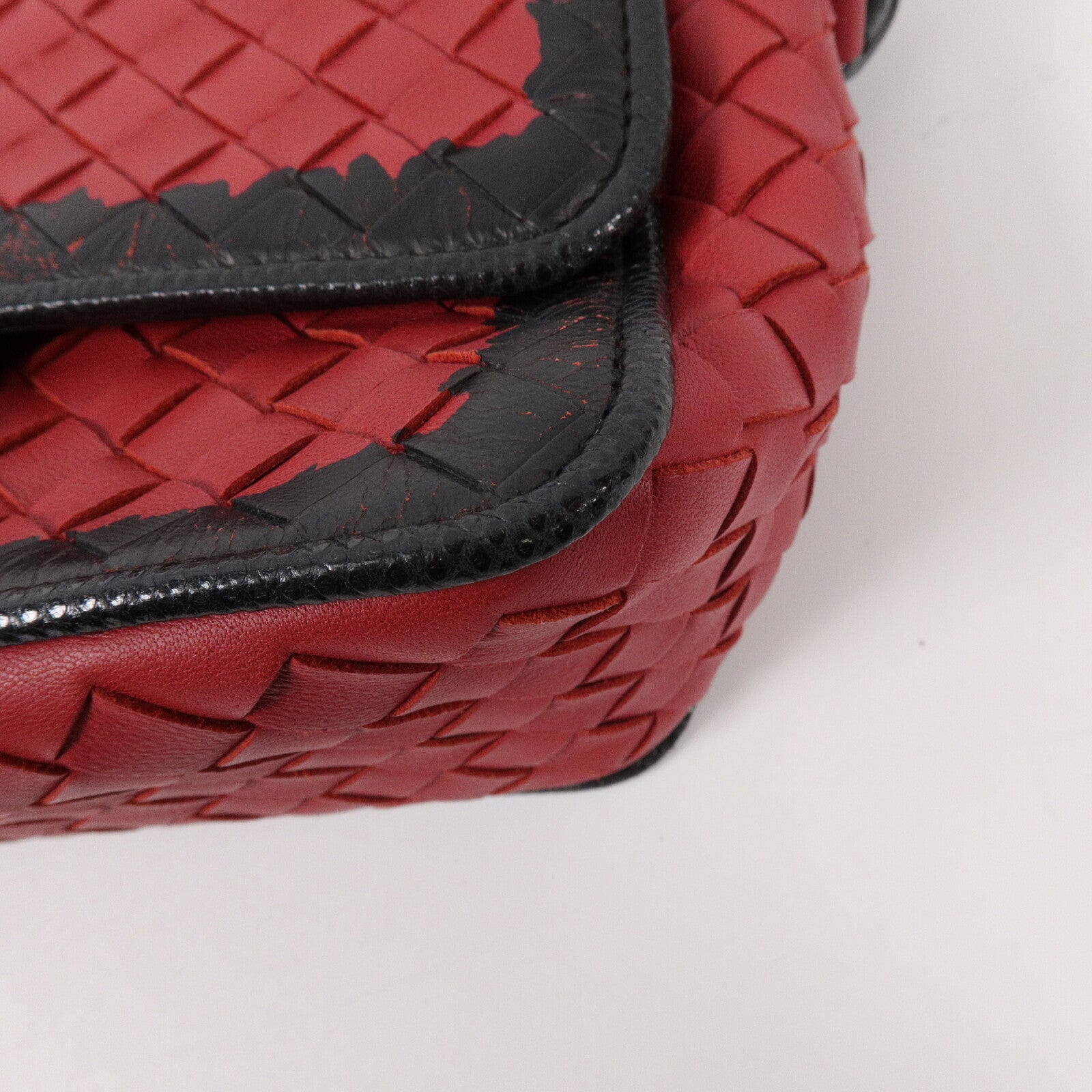 BOTTEGA VENETA 羊皮皮革Shoulder Bag鏈帶肩背袋