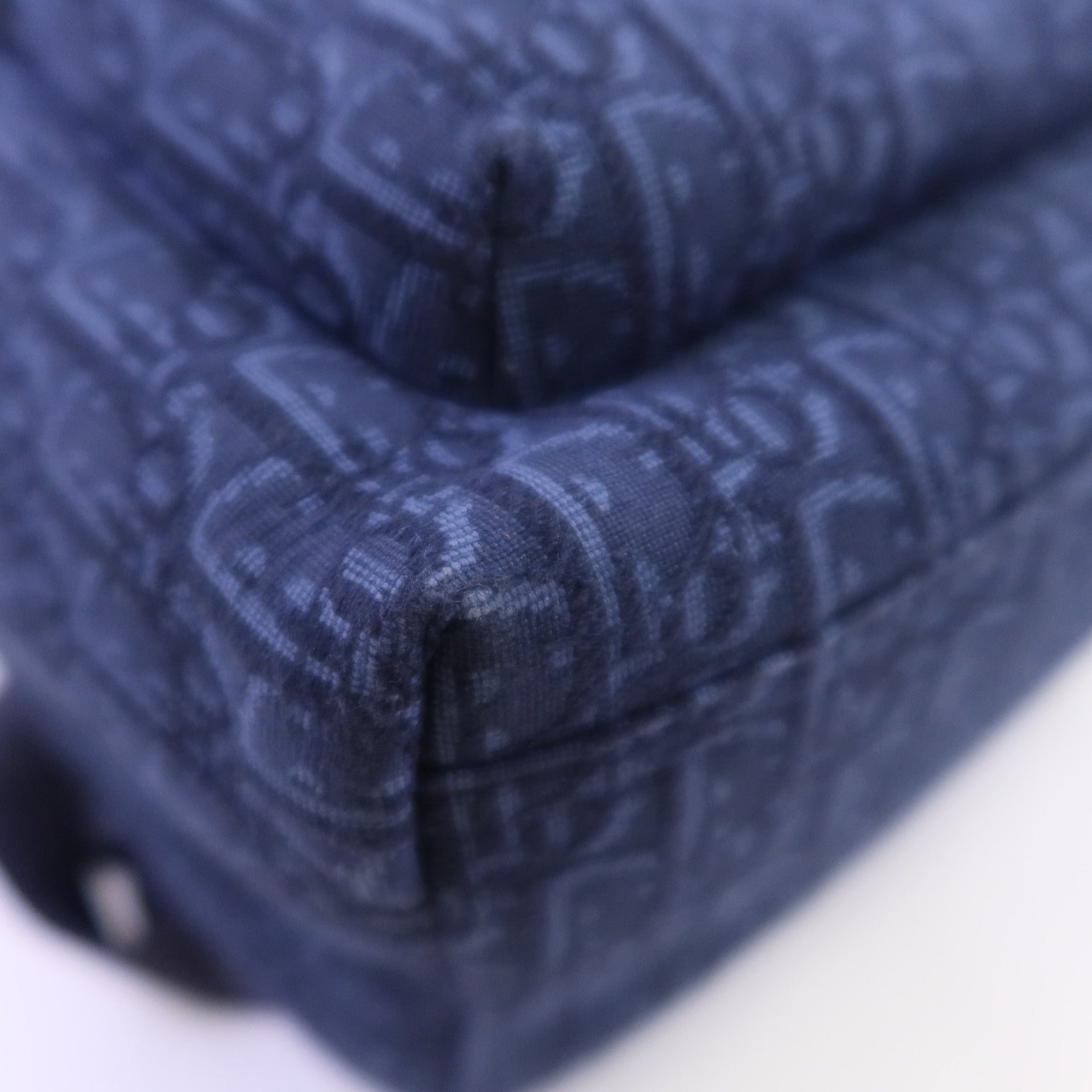 Dior Obriqur帆布/牛皮皮革Dior X Kaws Rider 2.0 Zipped Backpack銀扣背包