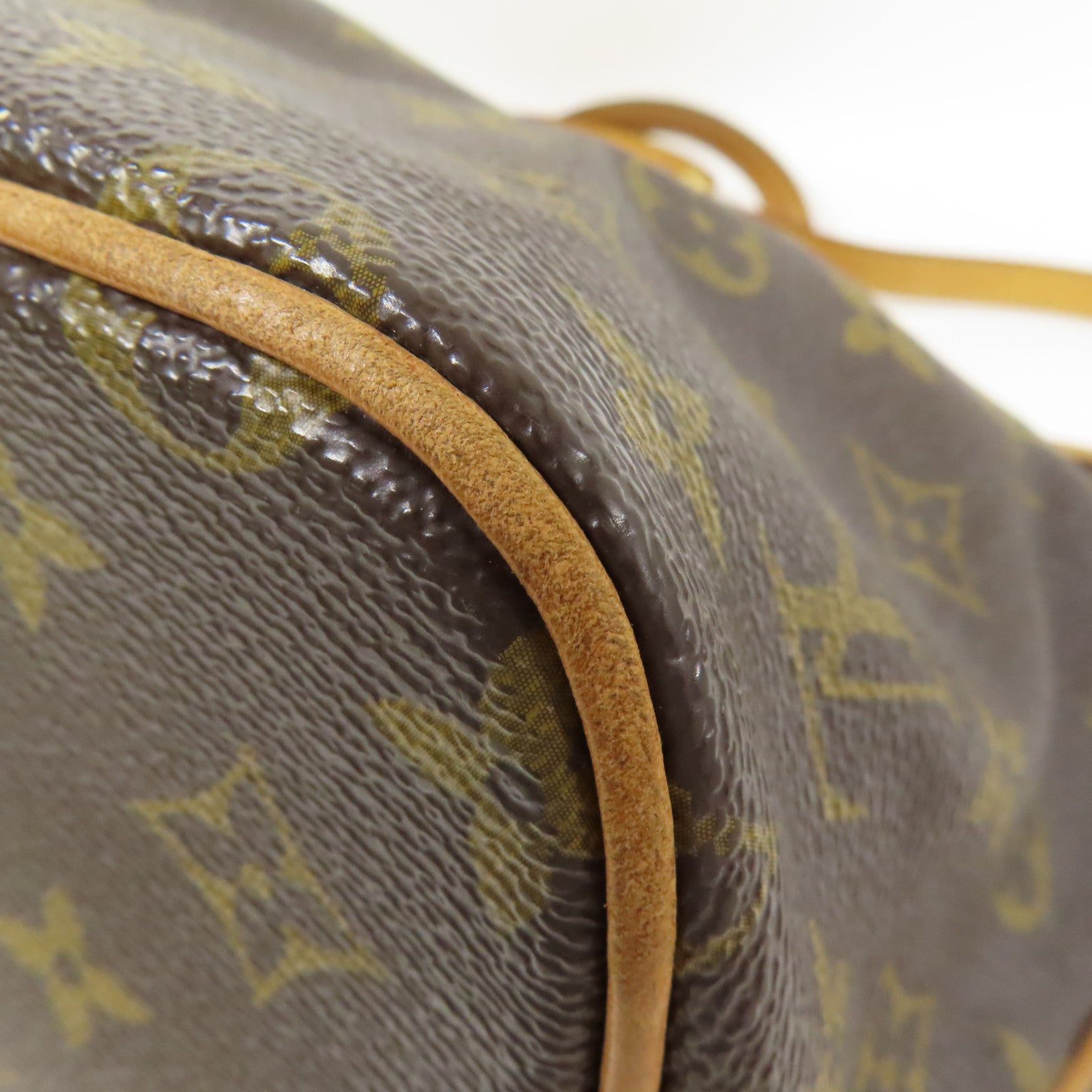 LOUIS VUITTON Monogram Palermo PM金扣手挽肩背兩用袋棕色