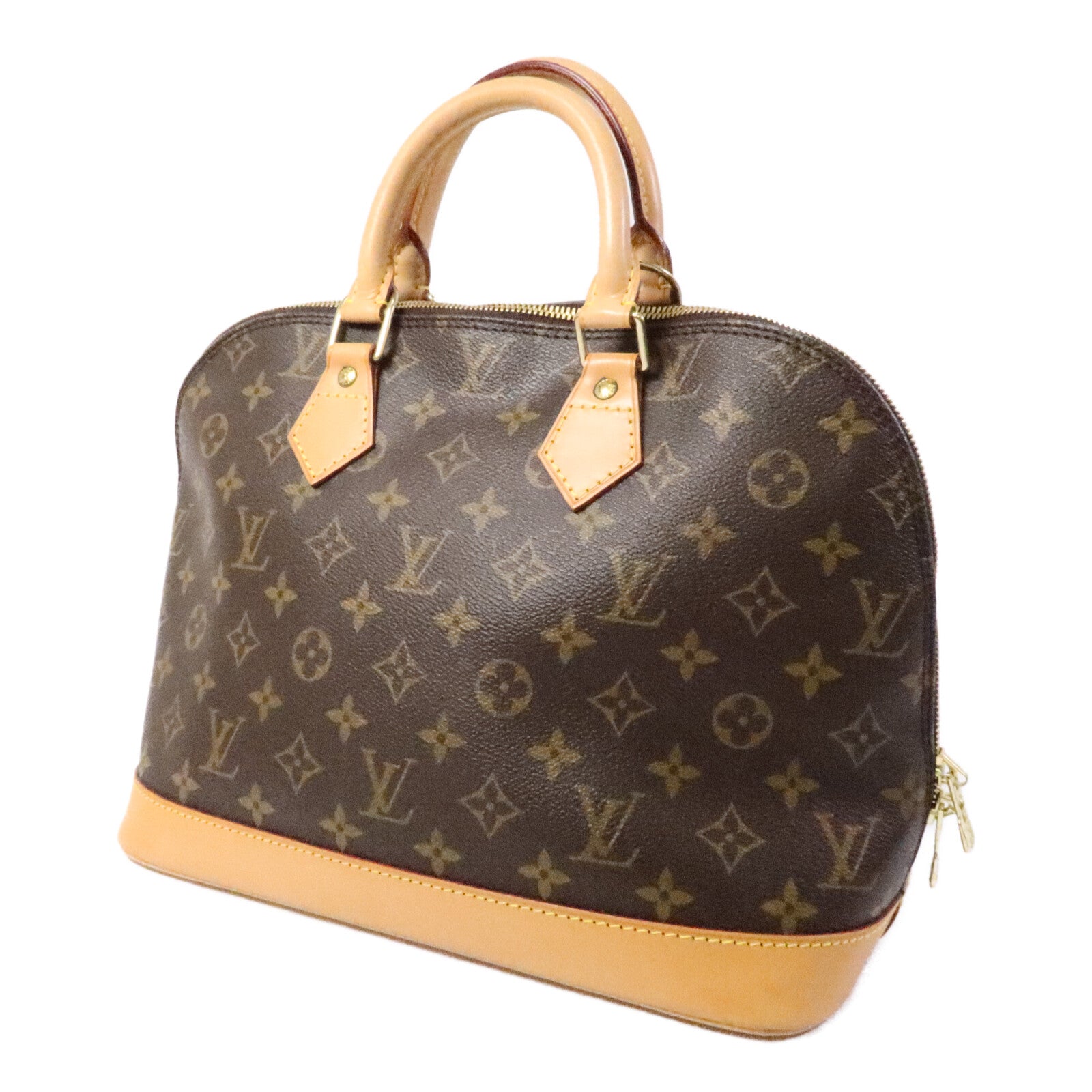 LOUIS VUITTON Monogram Alma金扣手挽袋