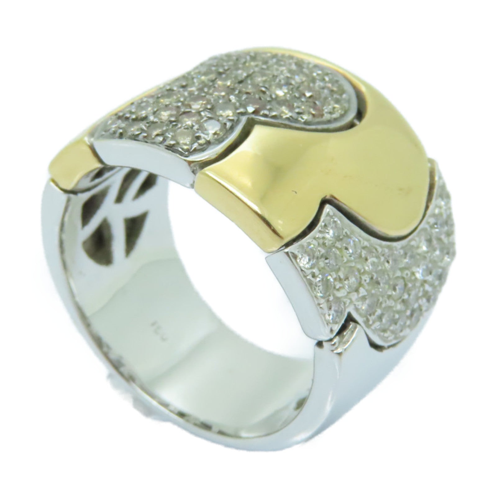 JEWELRY **【激減優惠】18K白金/黃金Ring鑽石戒指US#6