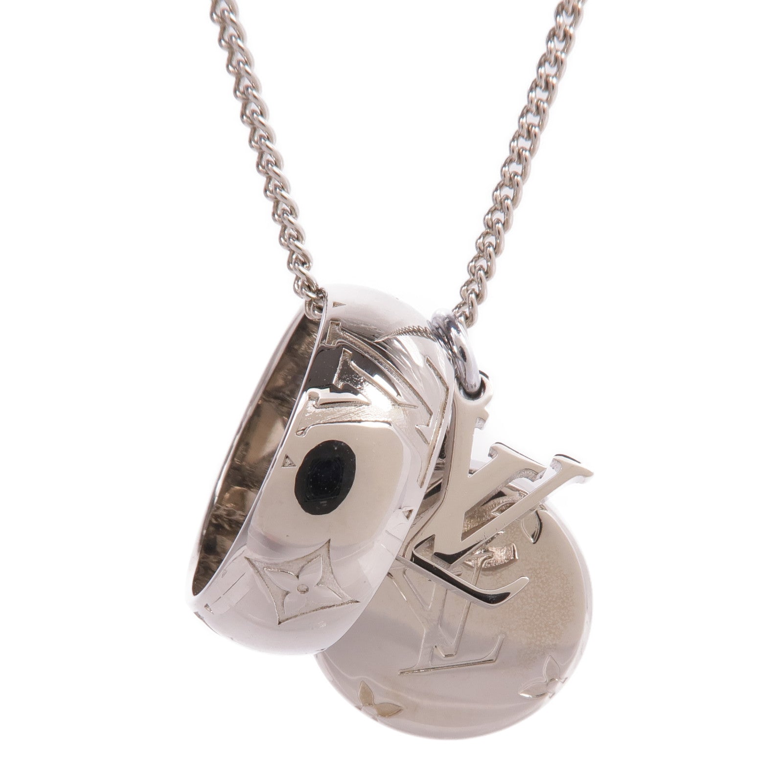 LOUIS VUITTON 金屬Monogram Charms Necklace項鍊