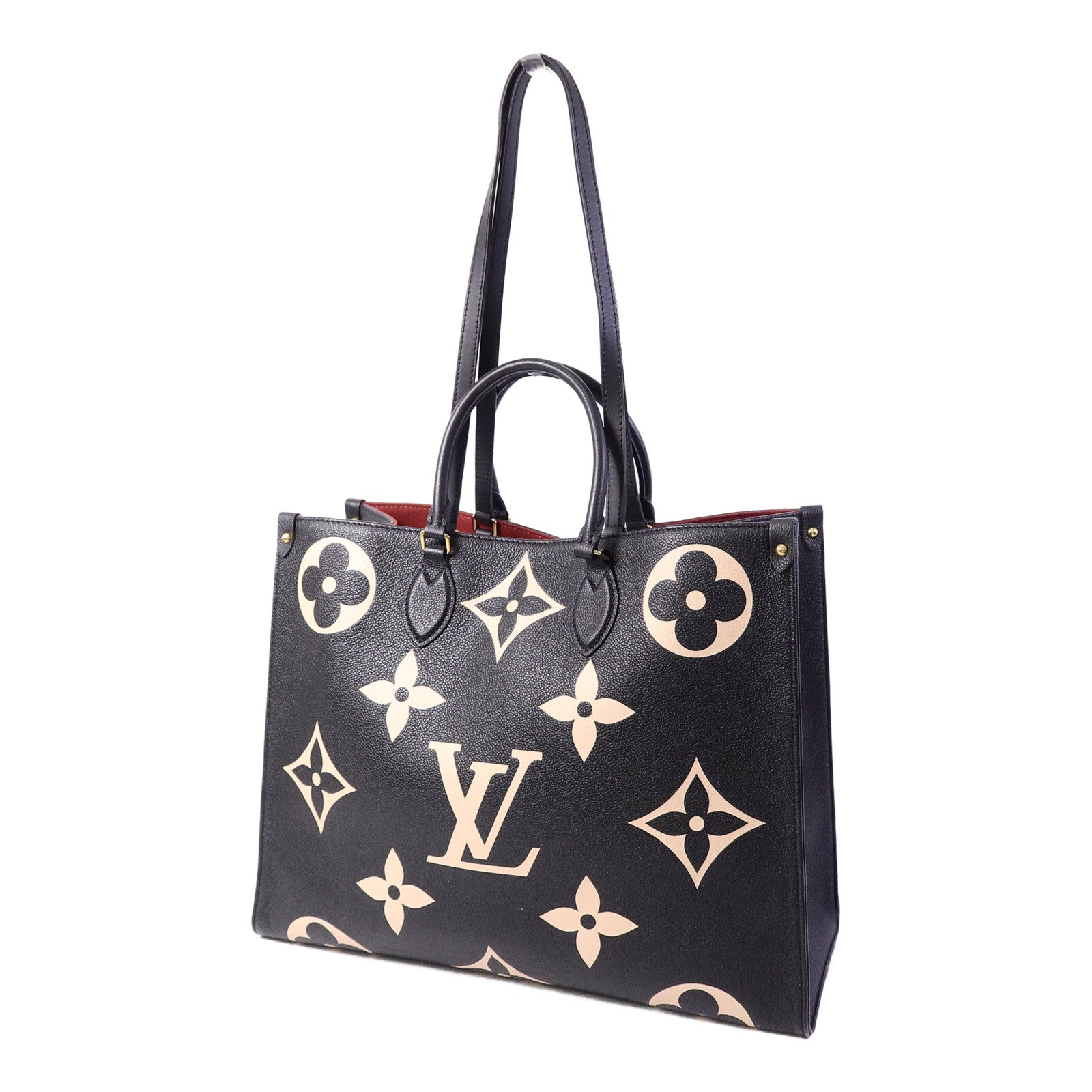 LOUIS VUITTON Monogram Empreinte OnTheGo GM手挽肩背兩用袋