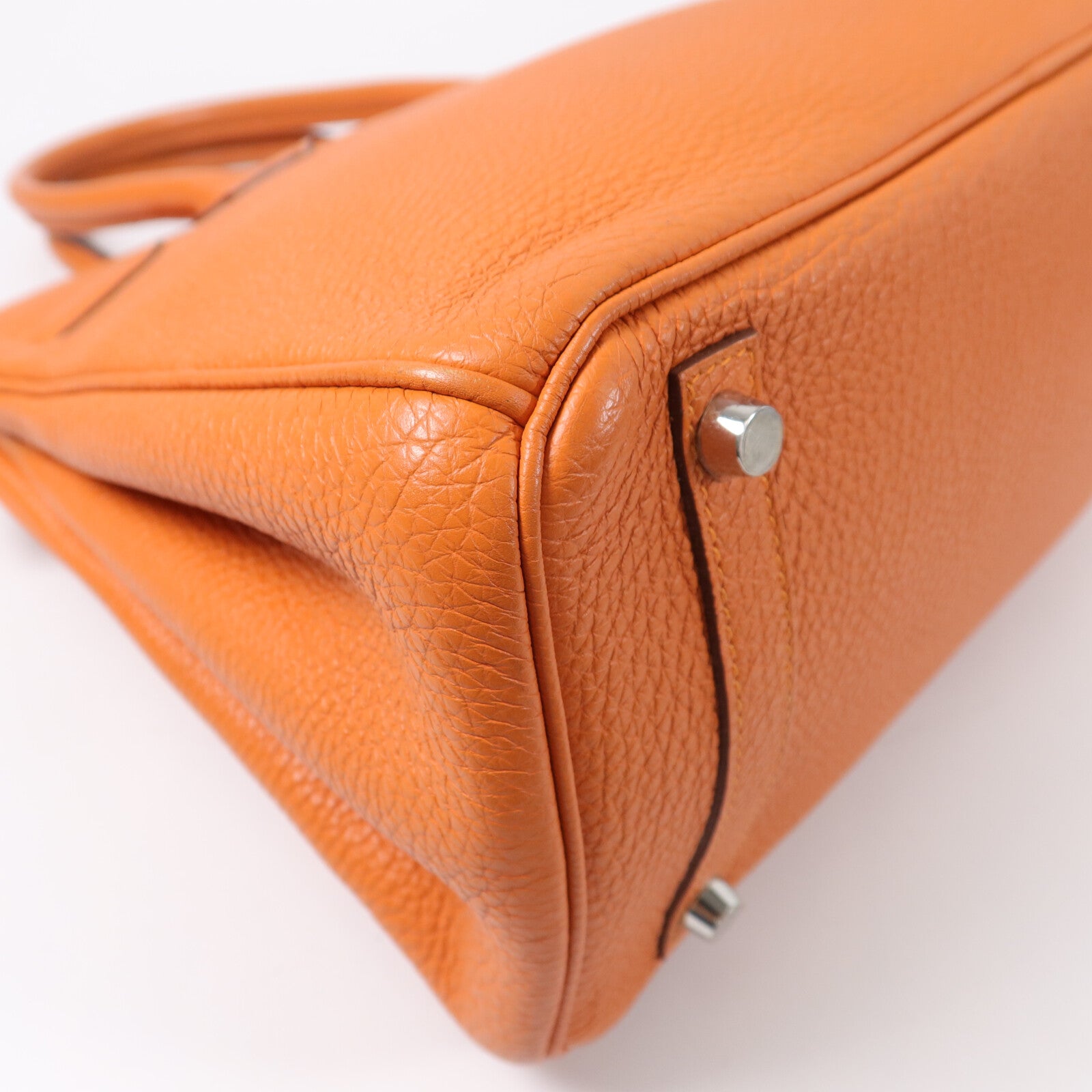 HERMES Togo皮革Birkin 30手挽袋Orange