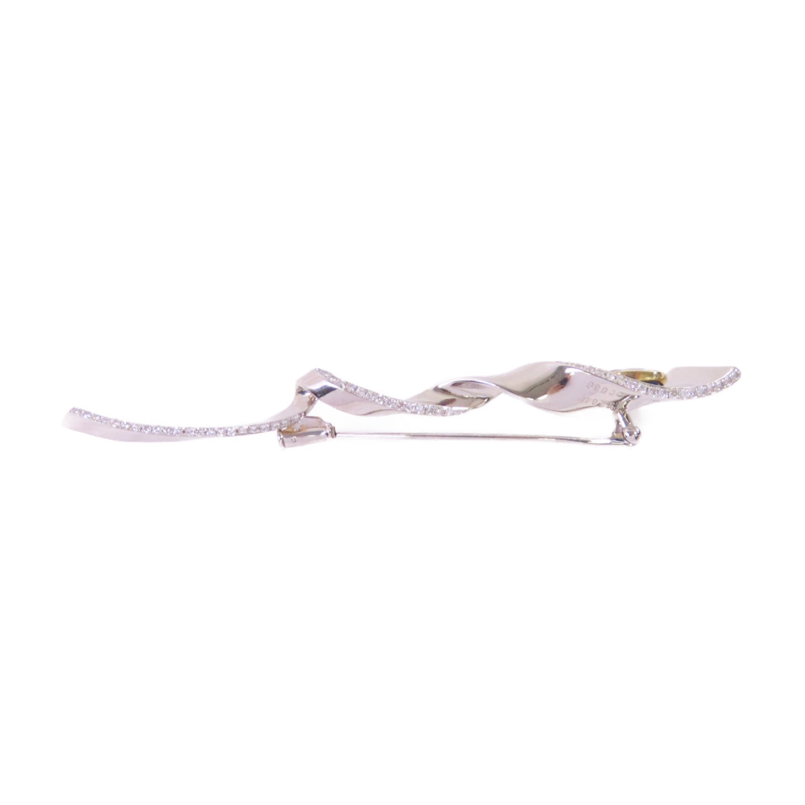 JEWELRY 【激減優惠】PT900鉑金/18K白金/2.84ct藍寶石/0.686ct鑚石Sapphire Diamond Brooch胸針