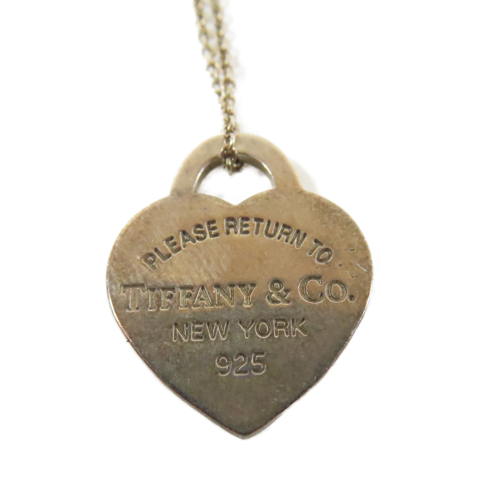 TIFFANY＆CO 【激減優惠】925純銀Necklace項鍊銀色