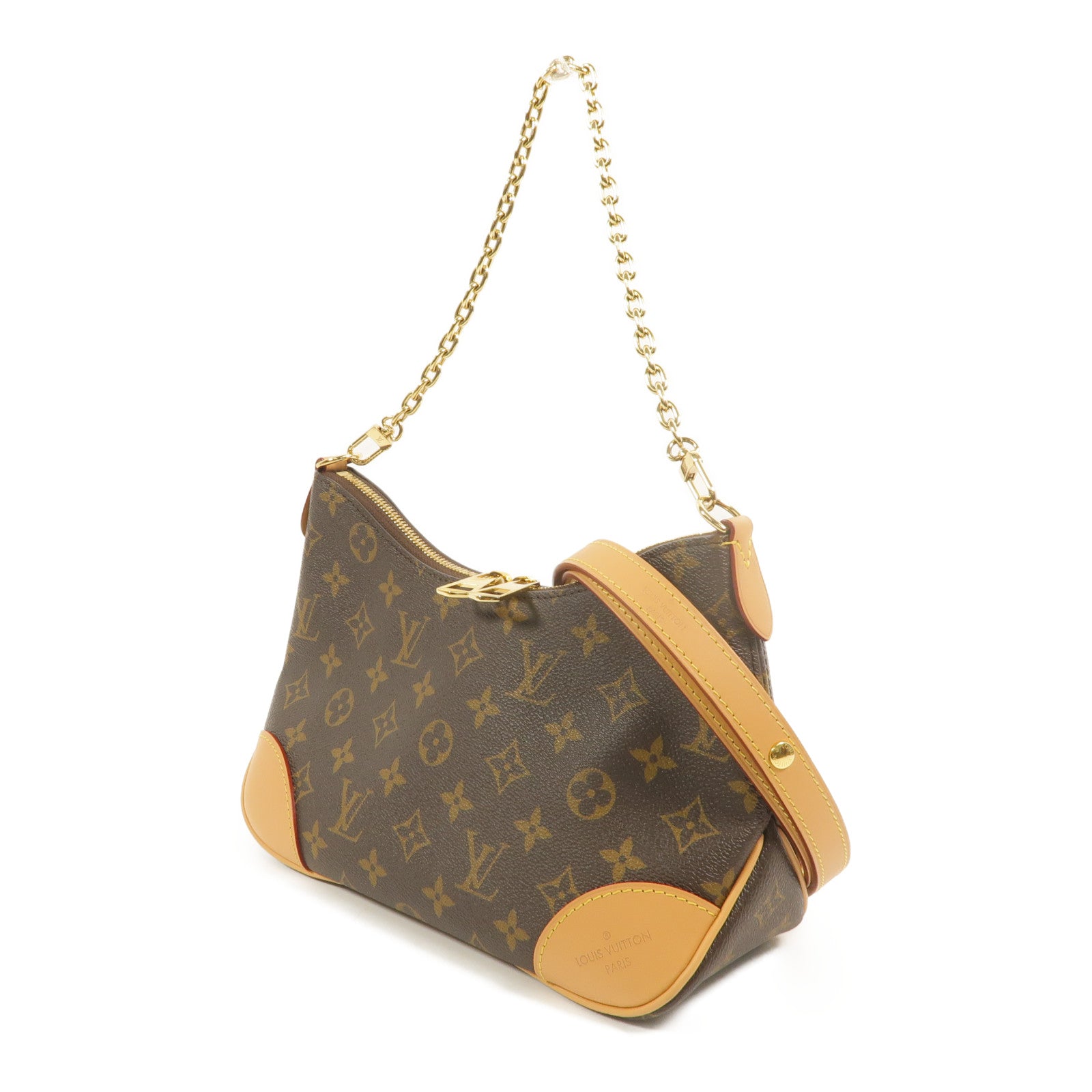 LOUIS VUITTON Monogram Boulogne PM手挽肩背兩用袋