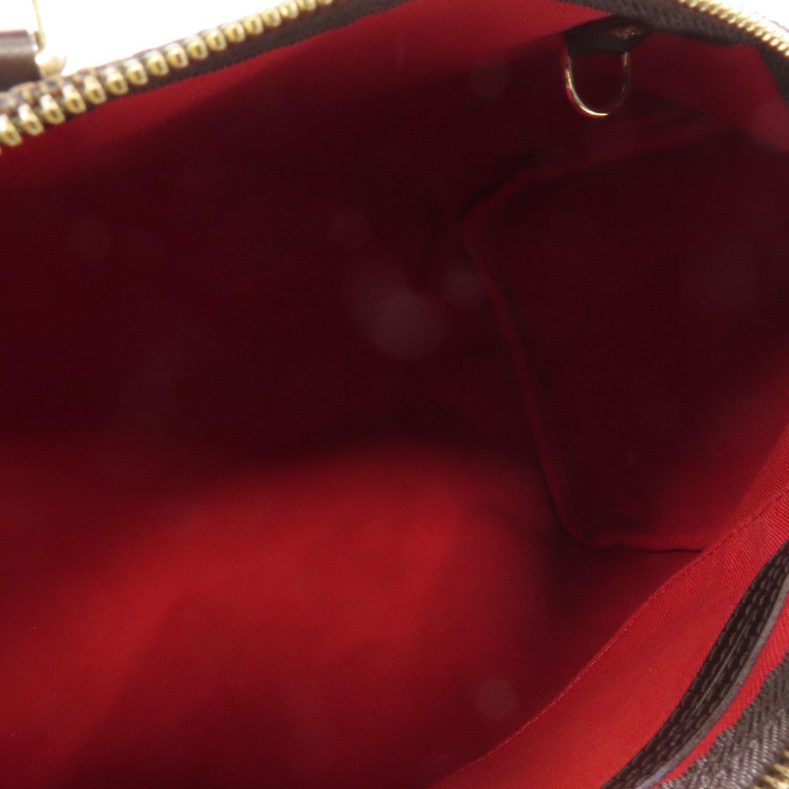 LOUIS VUITTON Damier Speedy 30金扣手挽袋啡色
