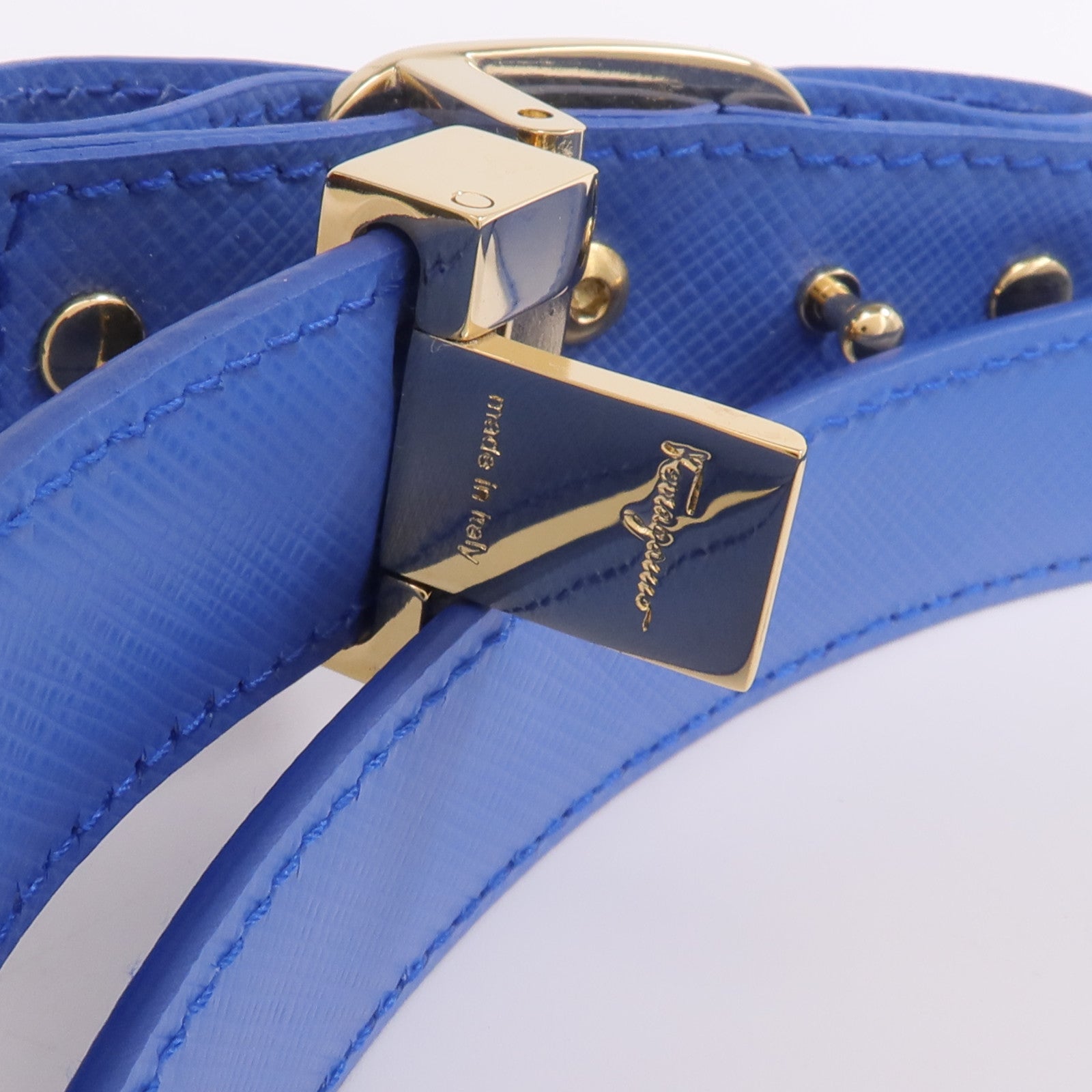 Salvatore Ferragamo 牛皮皮革Vara Bow Belt皮帶