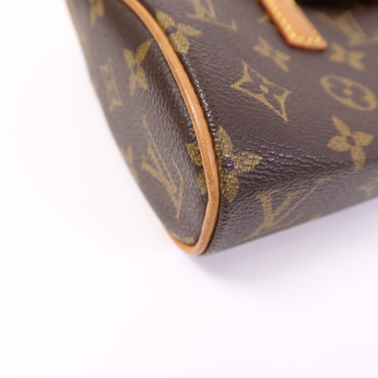 LOUIS VUITTON Monogram Sonatine金扣手挽袋