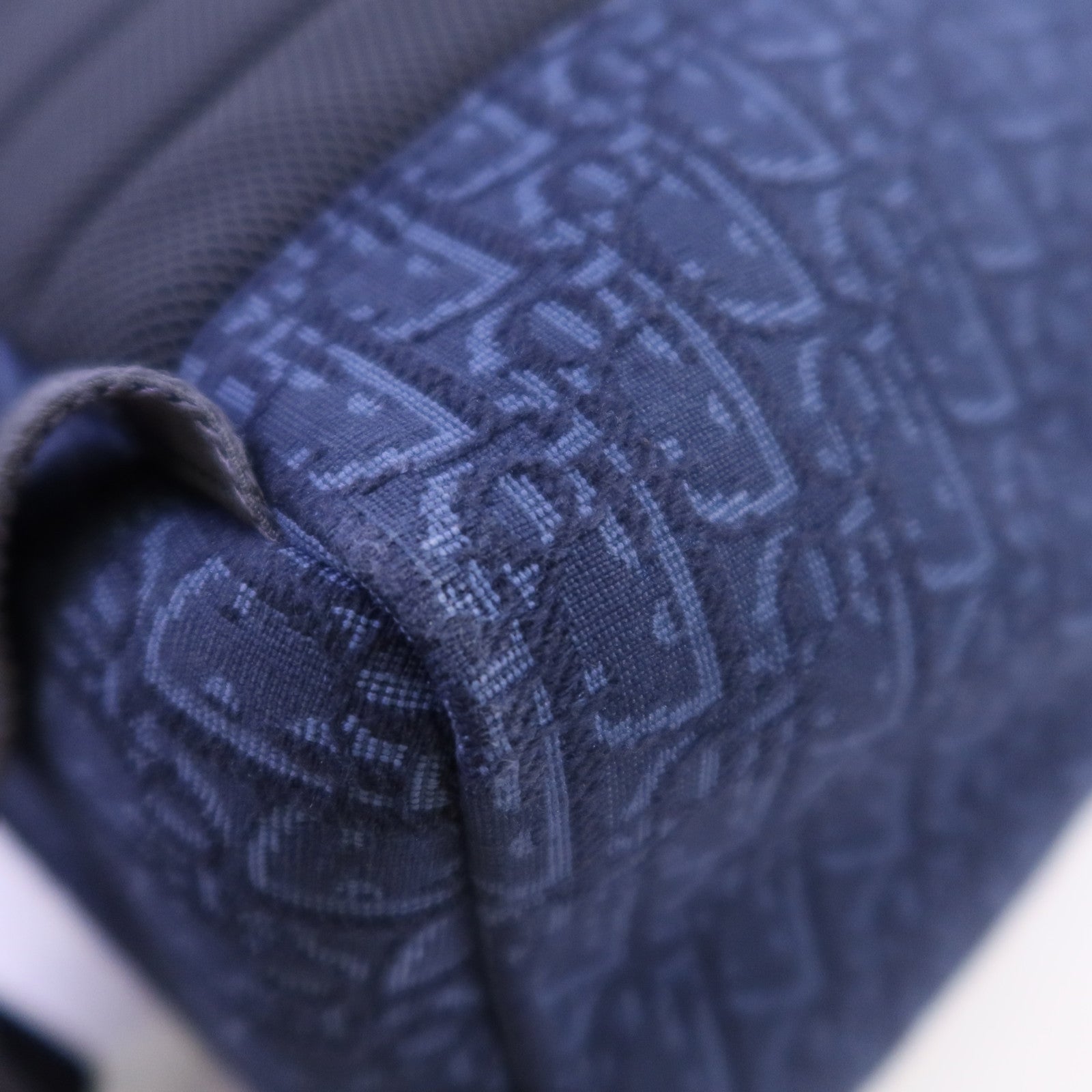 Dior Obriqur帆布/牛皮皮革Dior X Kaws Rider 2.0 Zipped Backpack銀扣背包