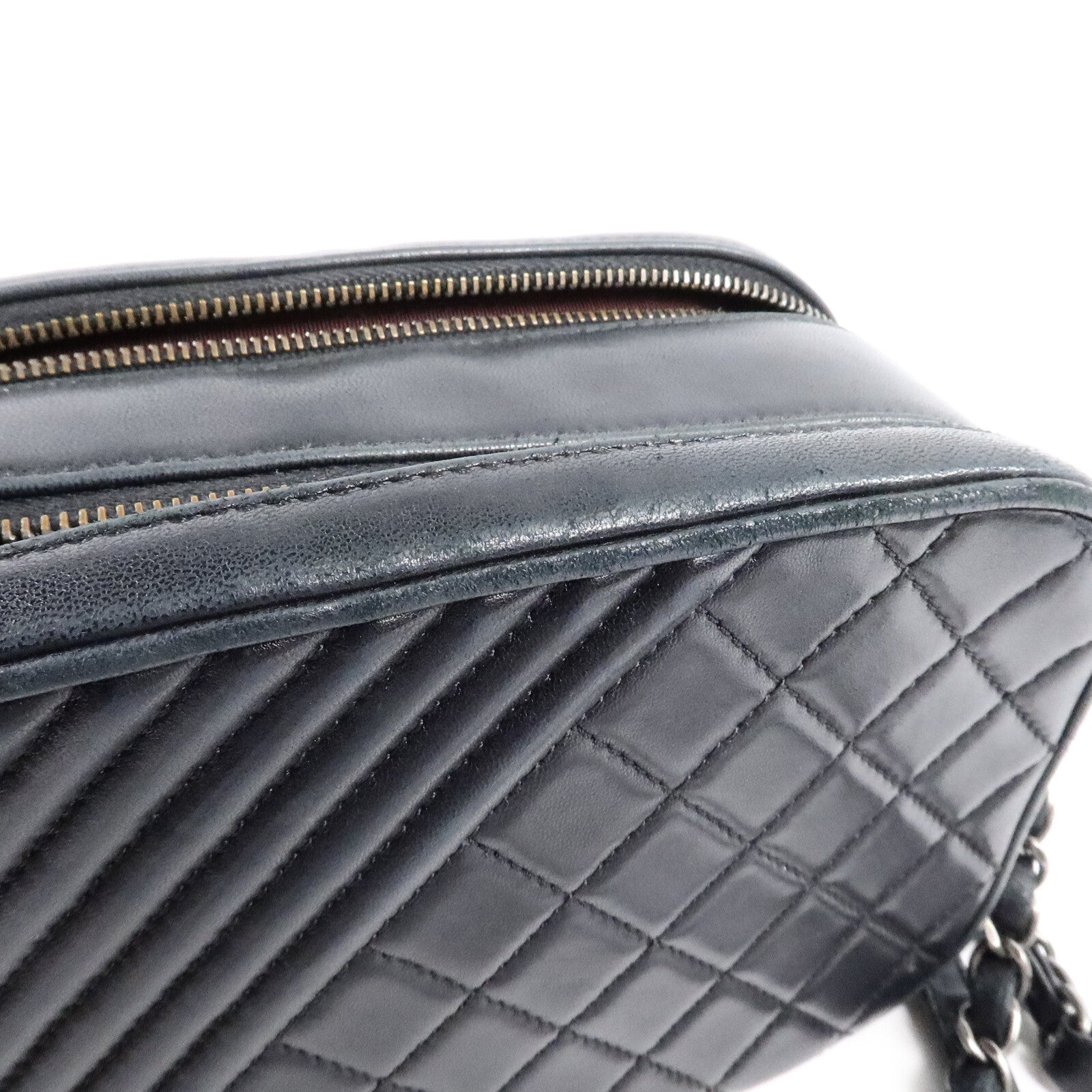 CHANEL 牛皮皮革Shoulder Bag鏈帶肩背袋