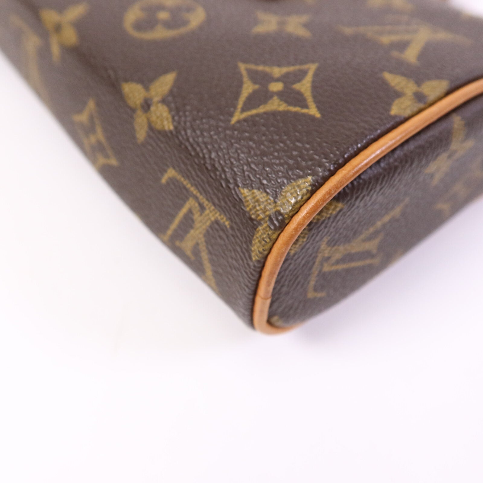 LOUIS VUITTON Monogram Sonatine金扣手挽袋
