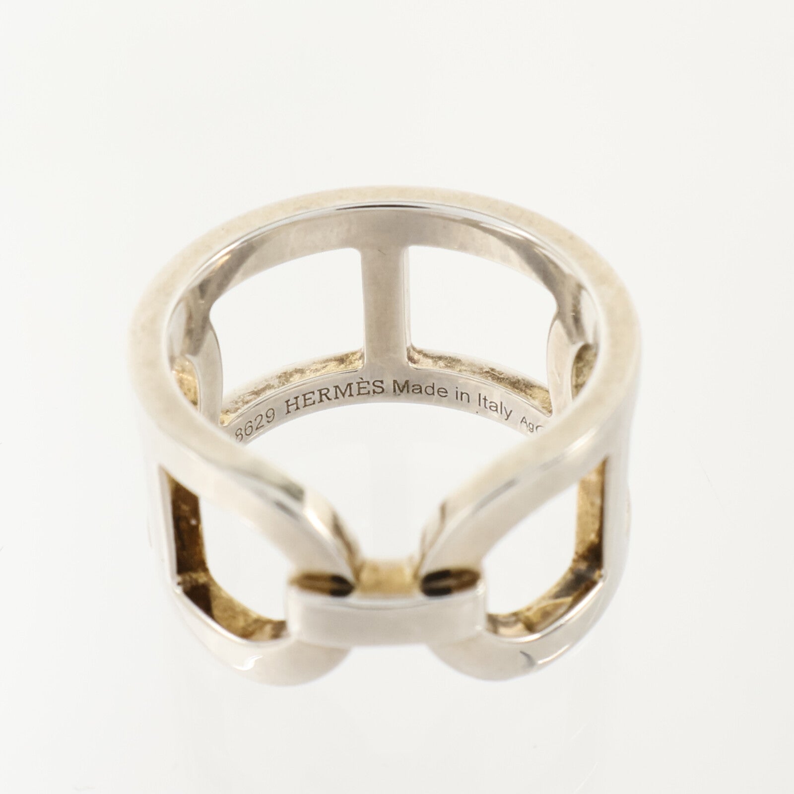 HERMES 925純銀Ever Chaine d'Ancre戒指