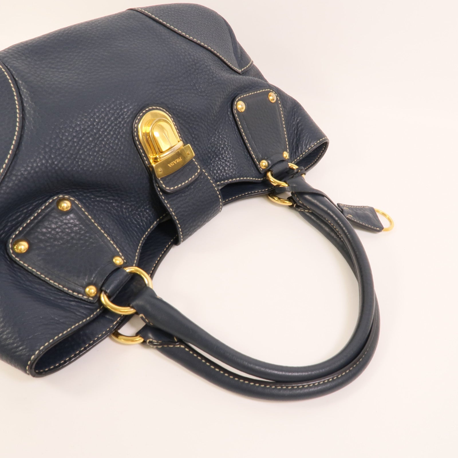 PRADA 牛皮皮革Shoulder Bag肩背袋