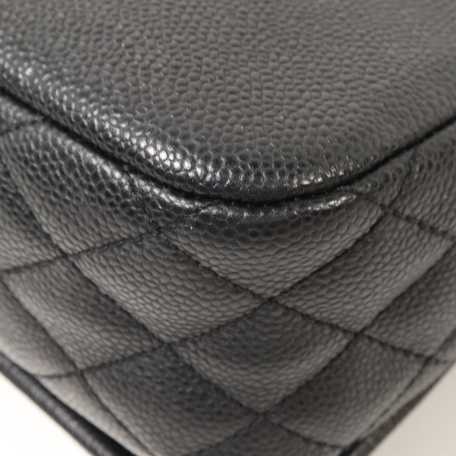 CHANEL 牛皮皮革Chain Shoulder鏈帶肩背袋