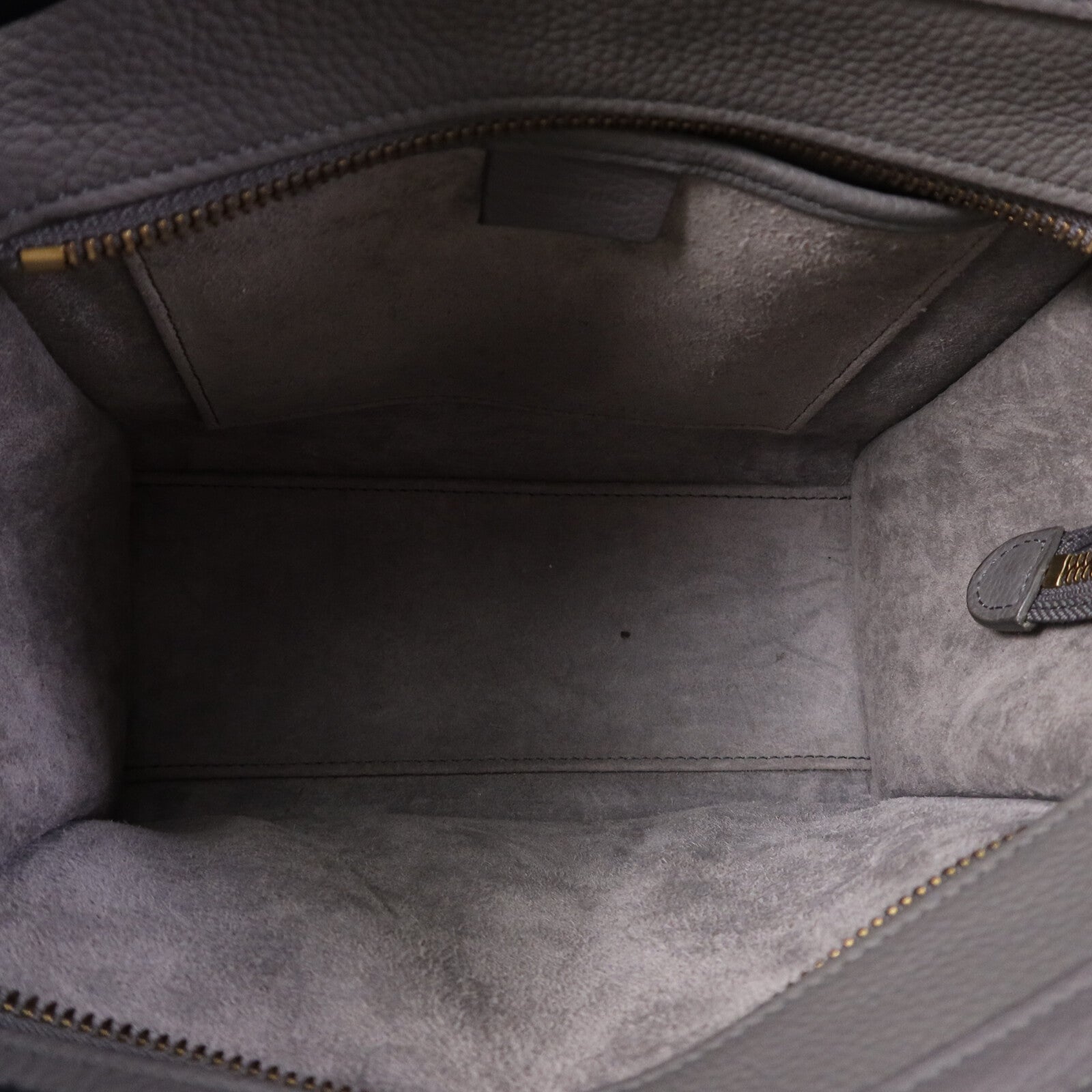 CELINE 牛皮皮革Nano Luggage金扣手挽肩背兩用袋