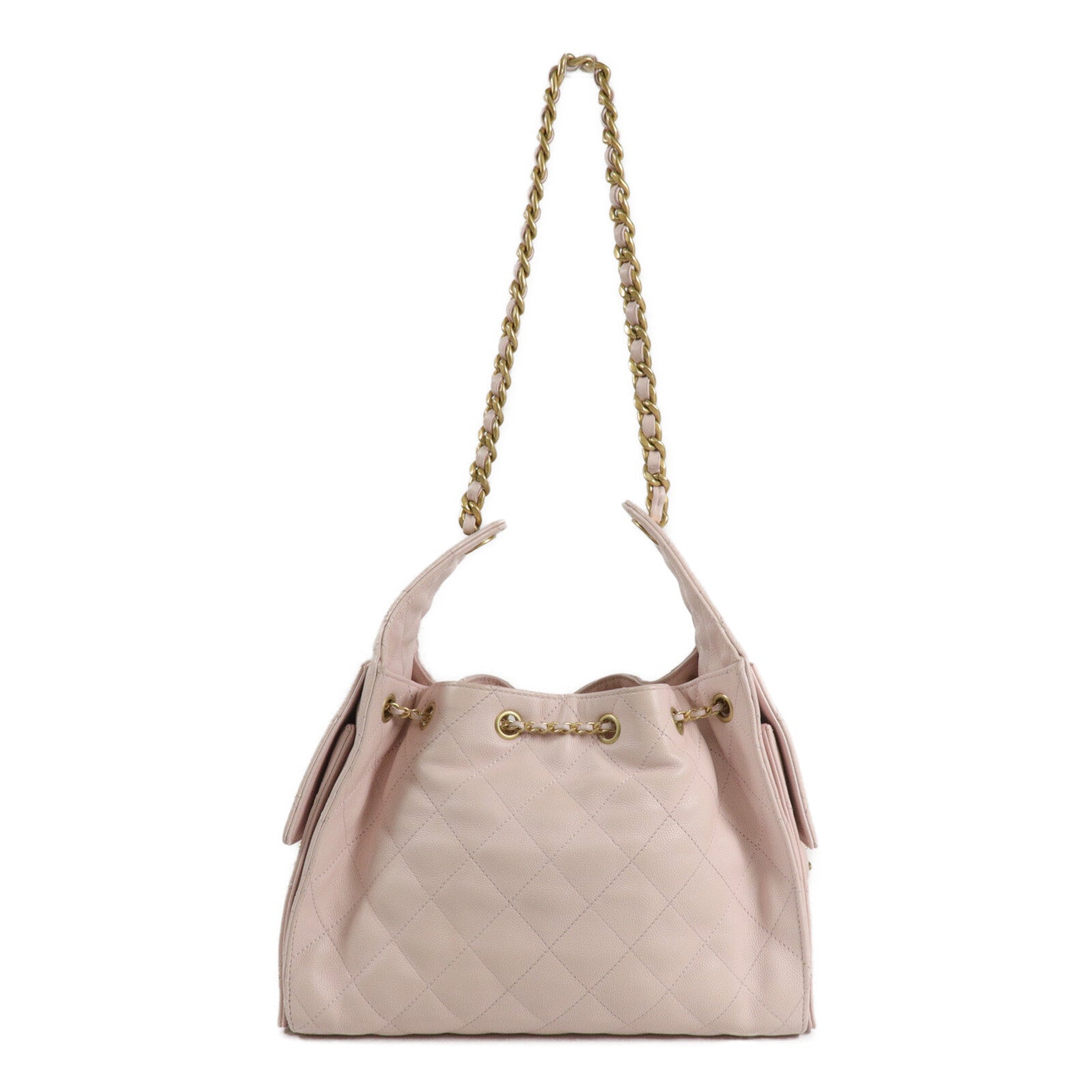 CHANEL 牛皮皮革Chanel 25 Small鏈帶肩背袋
