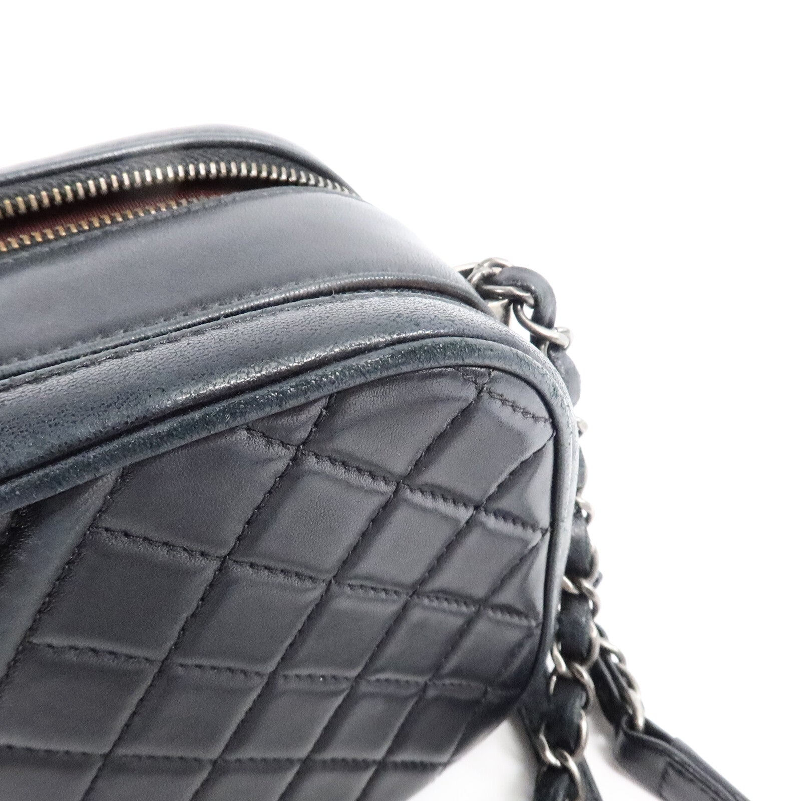 CHANEL 牛皮皮革Shoulder Bag鏈帶肩背袋