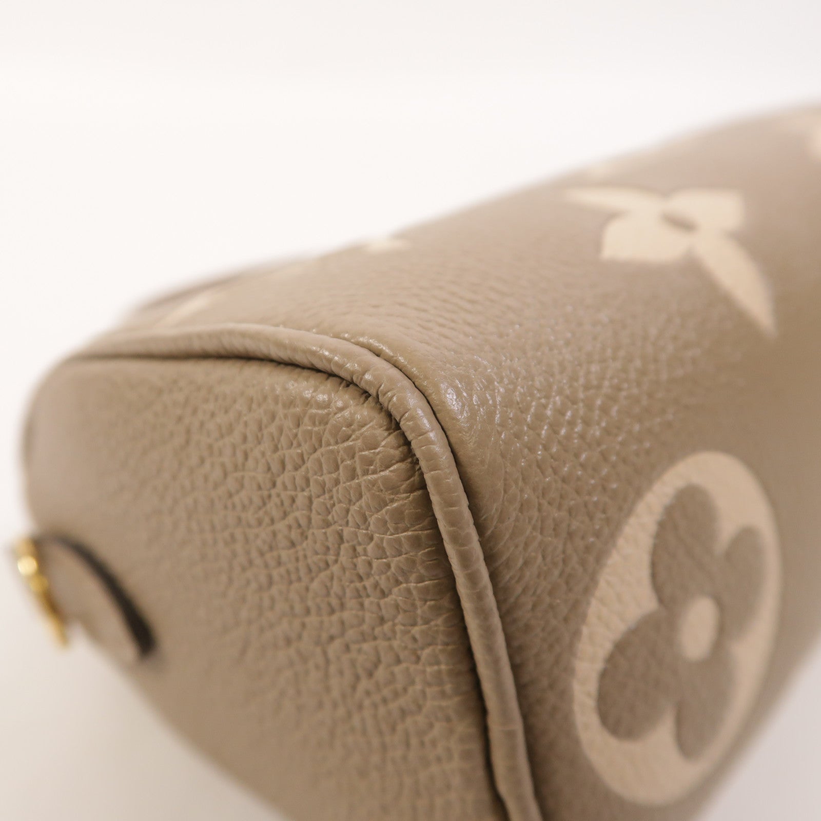 LOUIS VUITTON Monogram Empreinte Nano Speedy金扣手挽肩背兩用袋