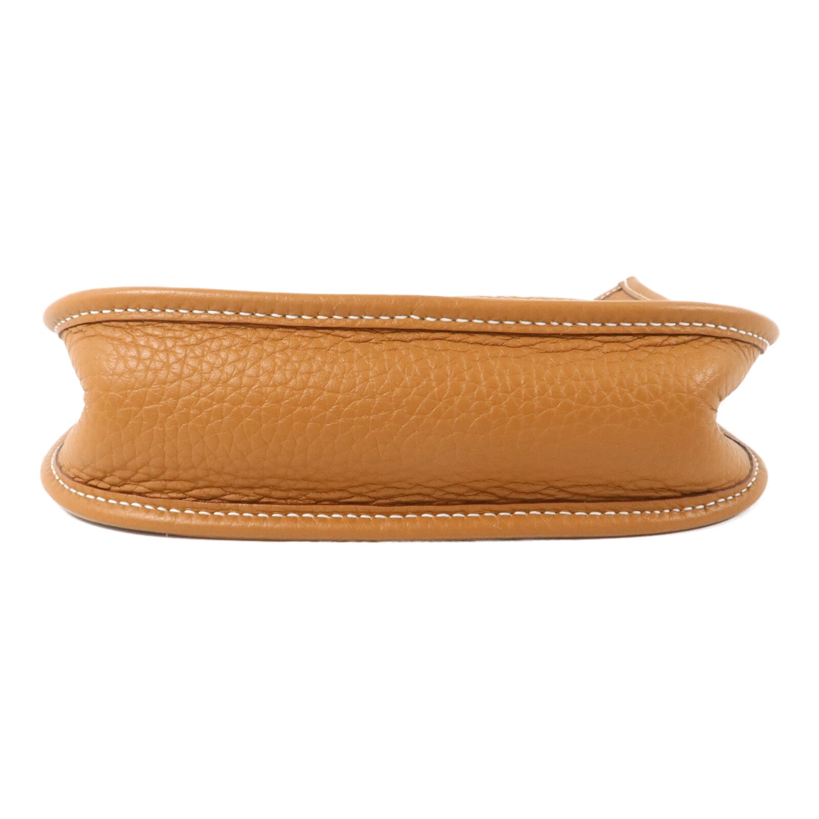 HERMES Clemence皮革Evelyne TPM肩背袋Gold