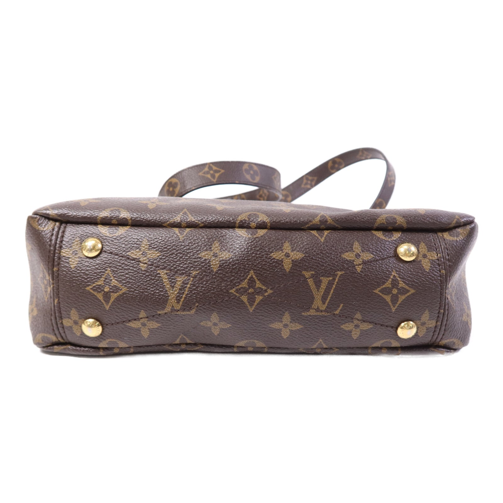 LOUIS VUITTON Monogram Pallas BB金扣手挽肩背兩用袋