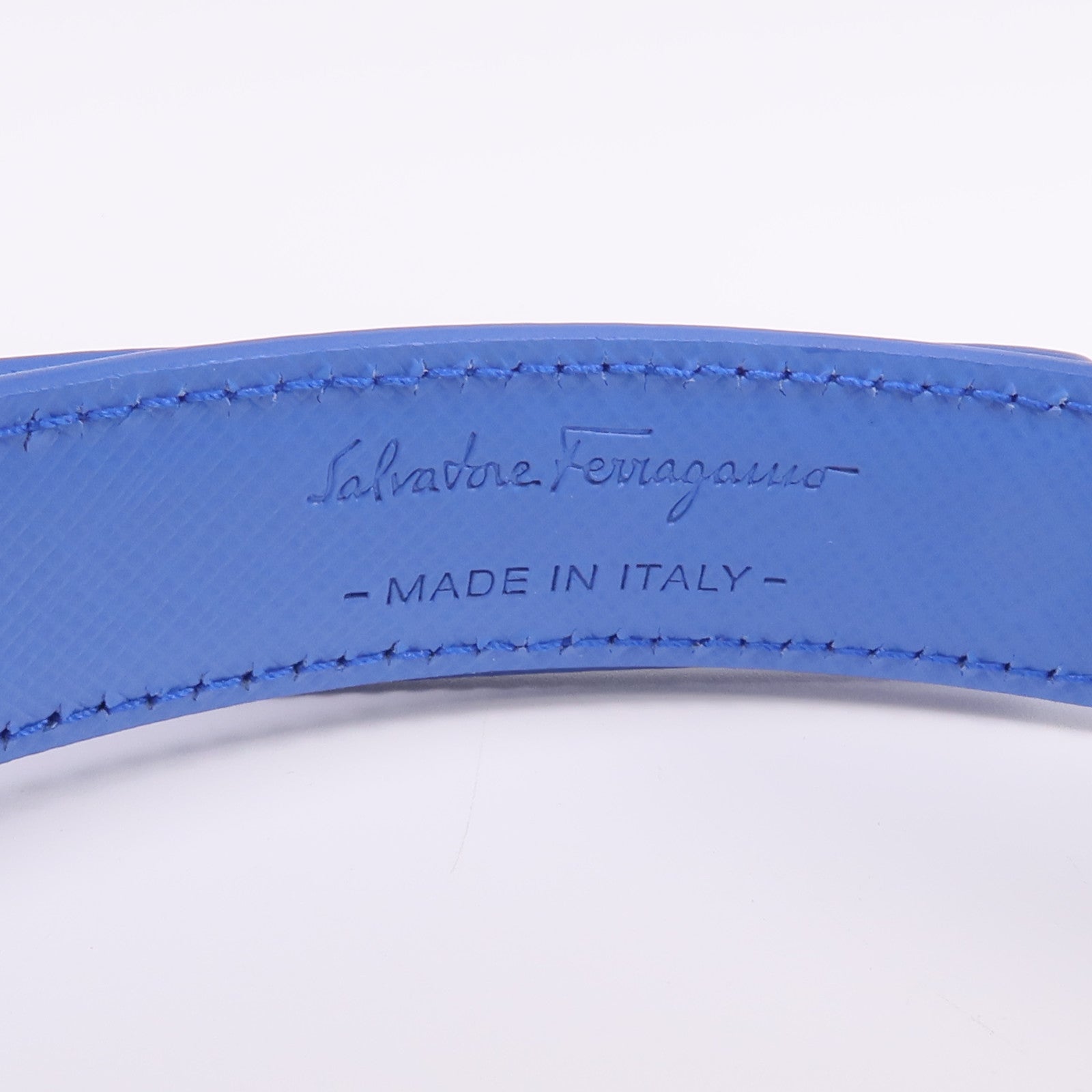 Salvatore Ferragamo 牛皮皮革Vara Bow Belt皮帶