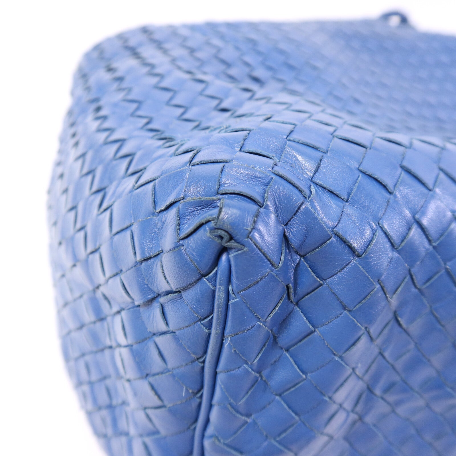 BOTTEGA VENETA 牛皮皮革Shoulder Bag銀扣肩背袋
