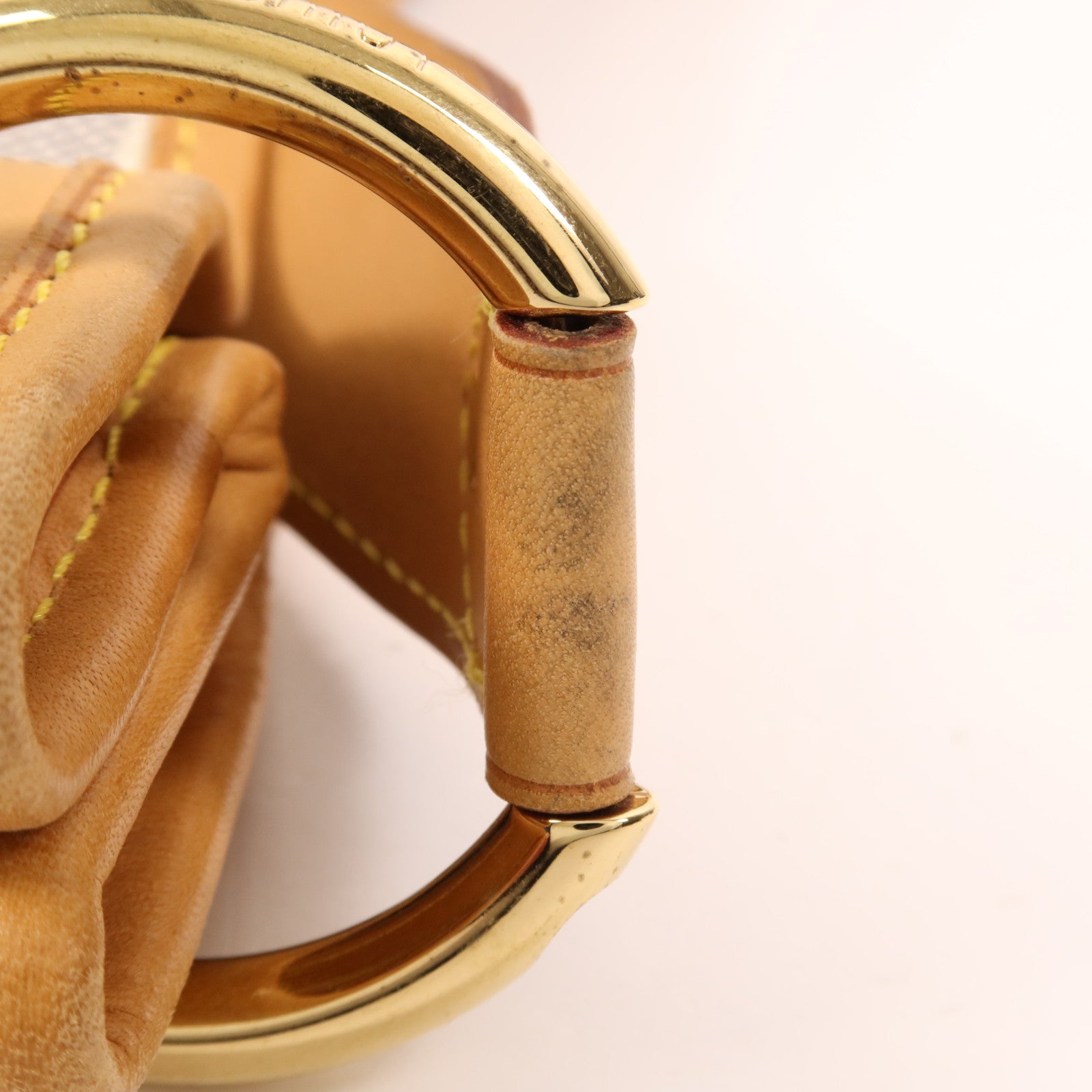 LOUIS VUITTON Damier Azur Galliera GM金扣肩背袋