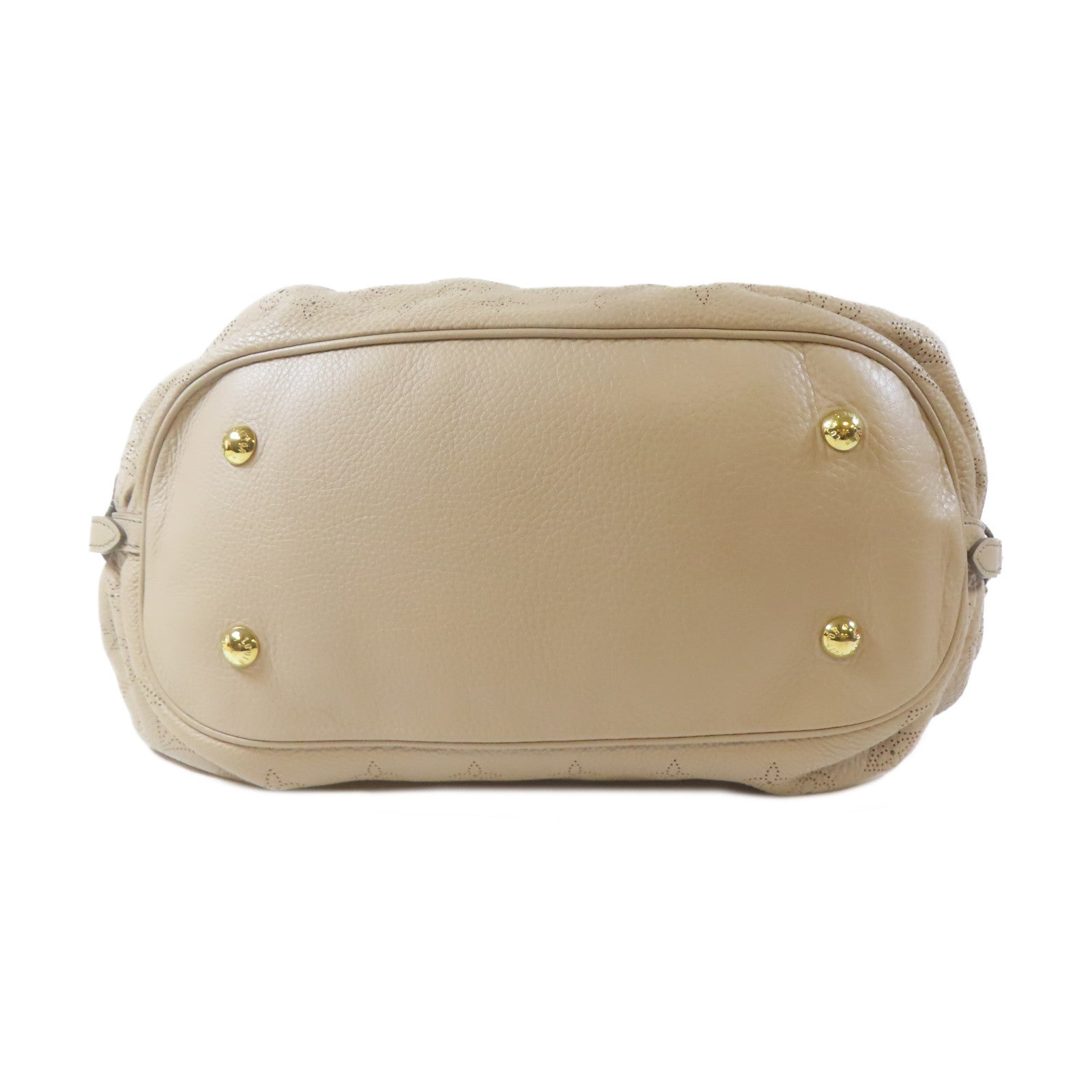LOUIS VUITTON Mahina Mahina Neo L金扣肩背袋淺啡色