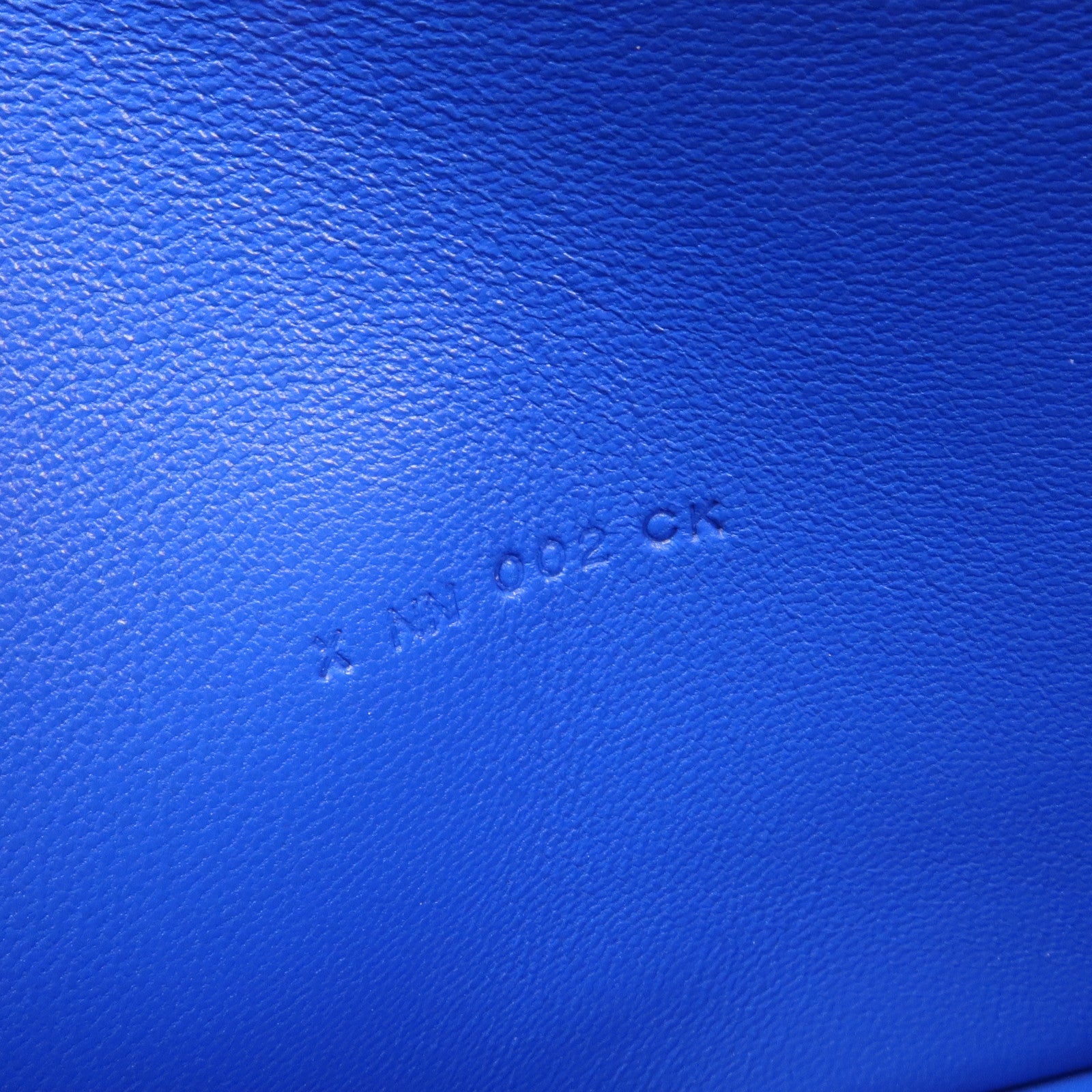 HERMES Swift皮革Dogon GM銀扣長錢包Blue