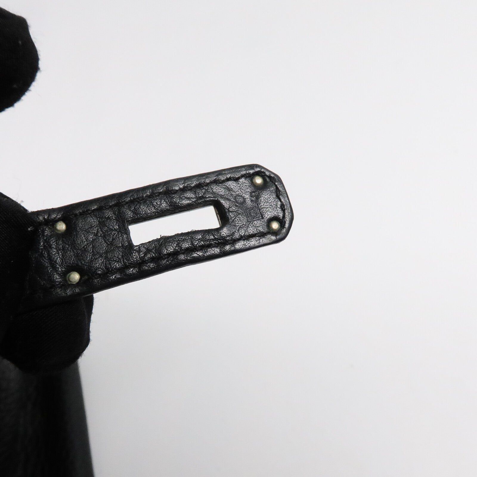 HERMES Togo皮革Birkin 30手挽袋Noir