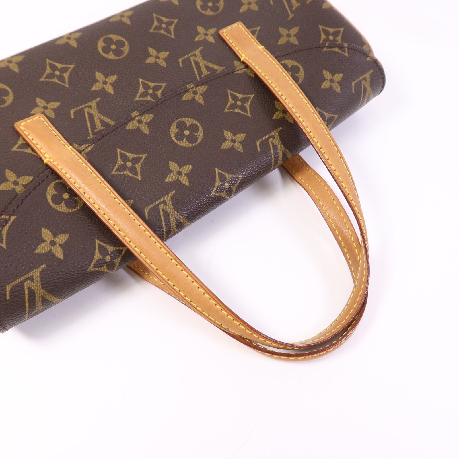 LOUIS VUITTON Monogram Sonatine金扣手挽袋