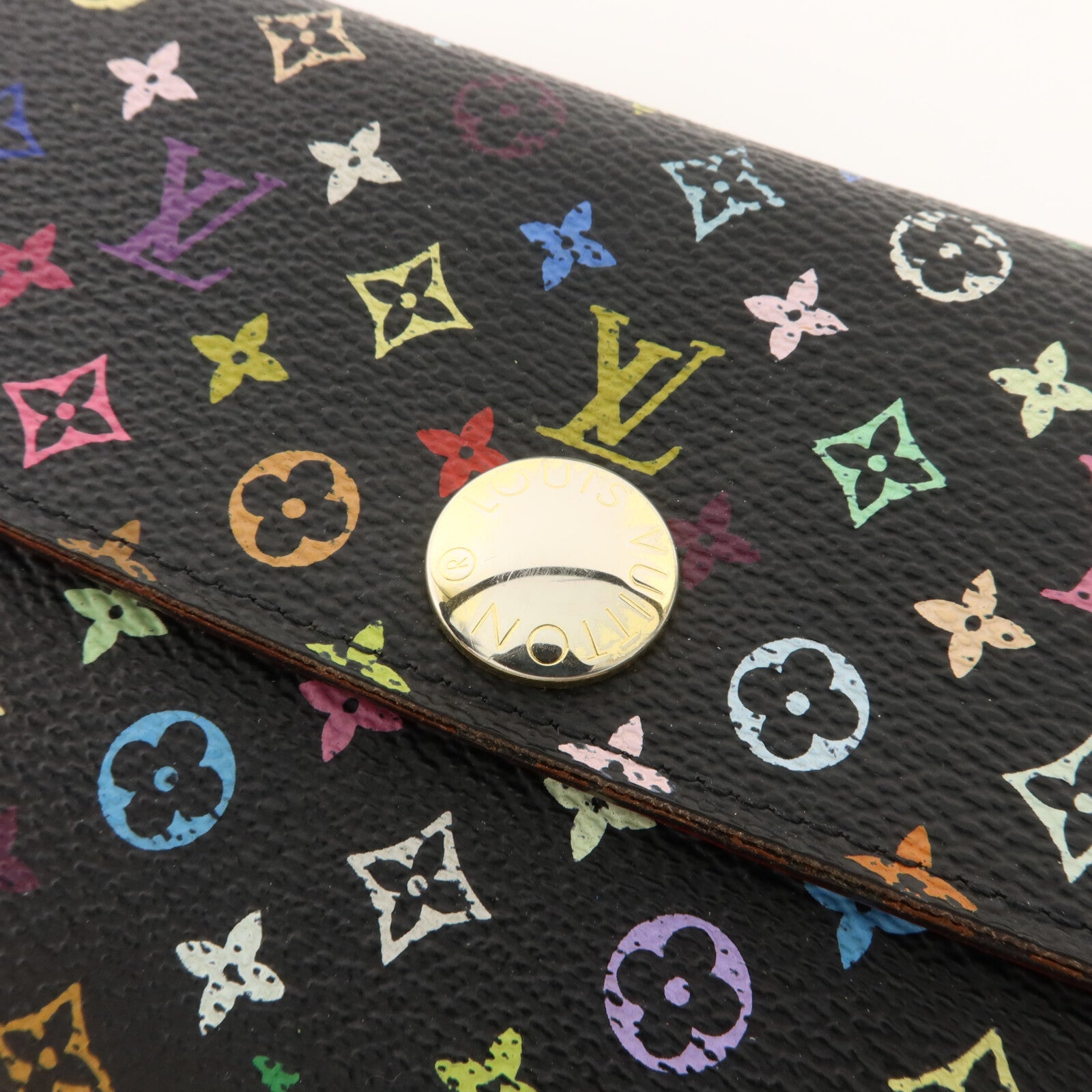 LOUIS VUITTON Monogram Multicolore Sarah Wallet長錢包
