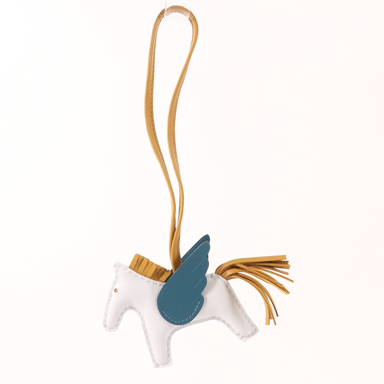 HERMES Swift皮革Rodeo PM掛飾